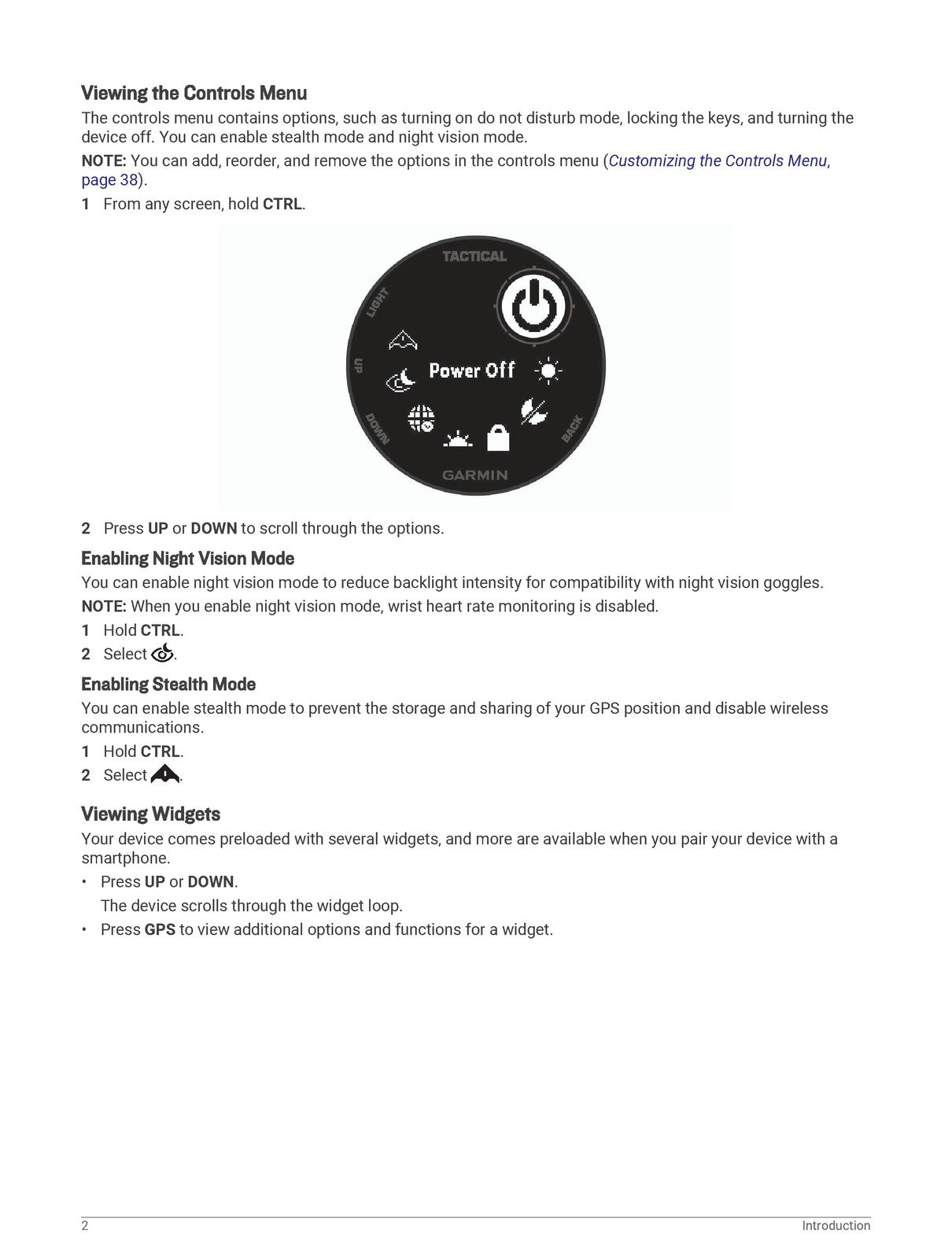 GARMIN Instinct Tactical Owners Manual 2019 - STEEL WIRE BOUND - TOUGH COVERS