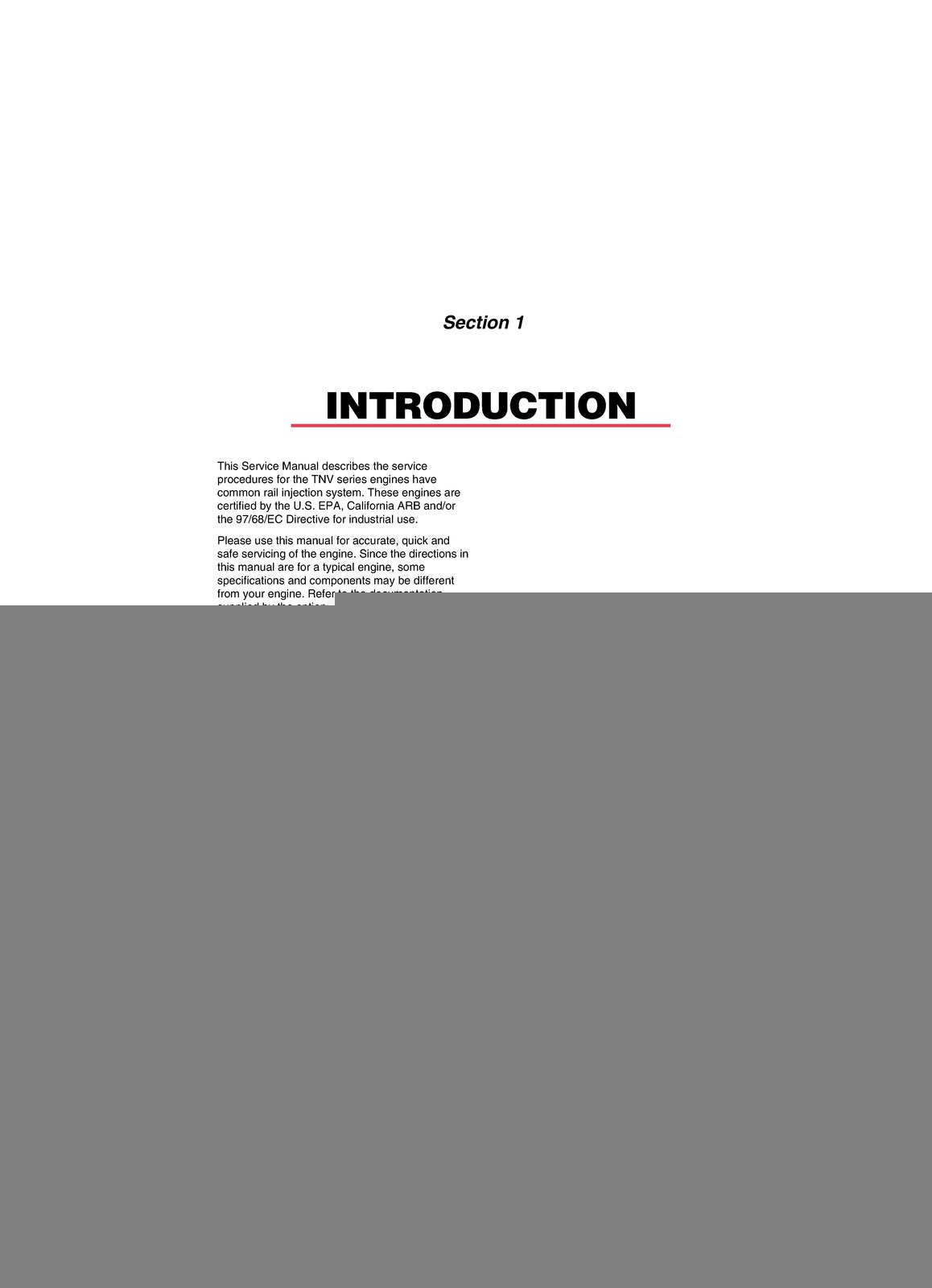 YANMAR 3TNV88C 3TNV86CT 4TNV88C  More Engine Service Manual, FOLDOUTS
