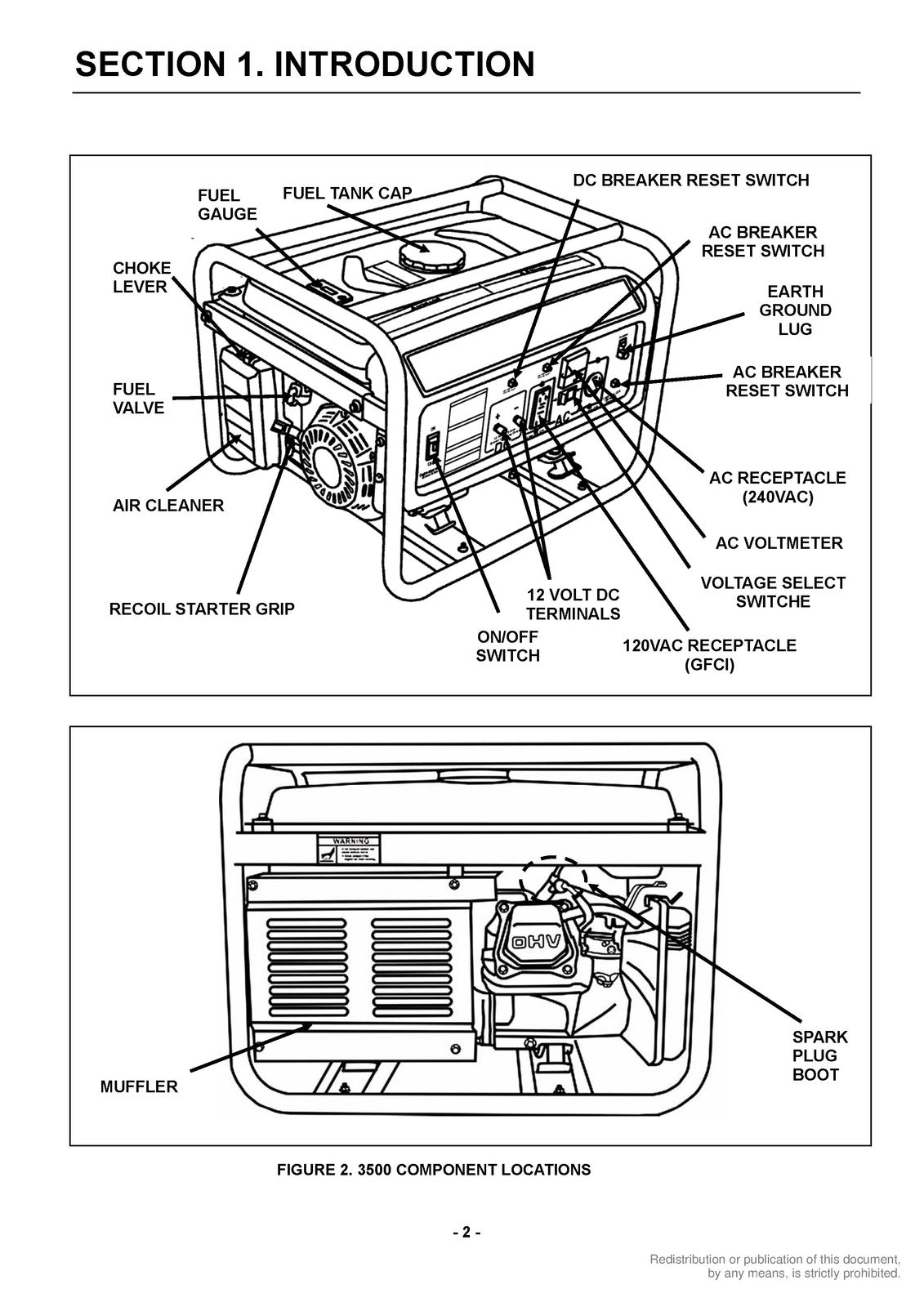 ONAN HomeSite Power 2400 3500 Generator Service Manual 2006 - WIRE BOUND