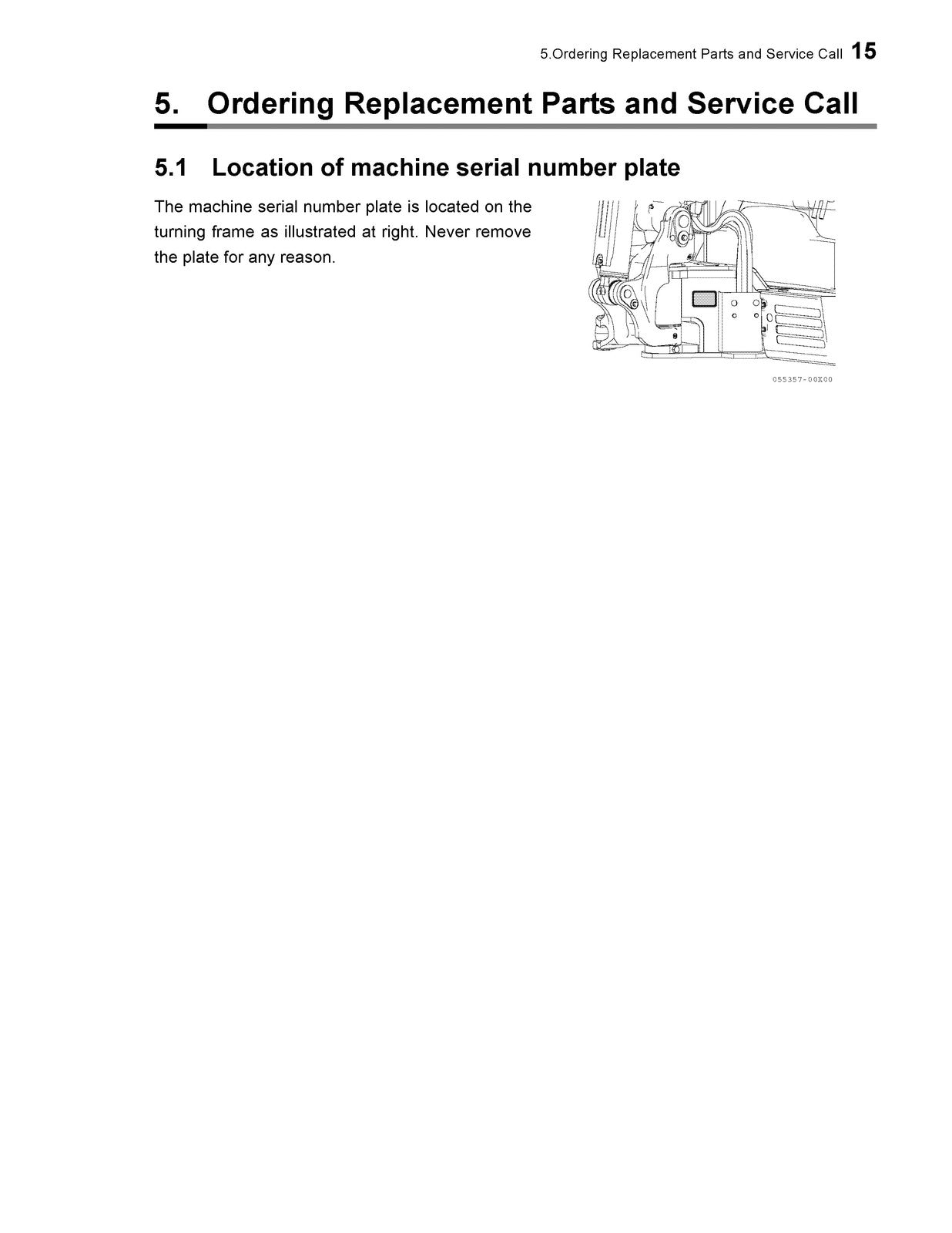 YANMAR ViO45-6A ViO55-6A Excavator Operation And Maintenance Manual - WIRE BOUND