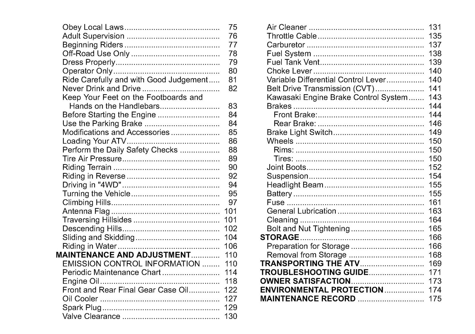 ARCTIC CAT Prairie 360 4x4 Realtree APG HD Owners Manual 2010 - WIRE BOUND