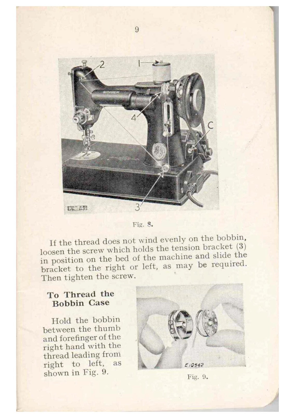 SINGER 221K Sewing Machine Instructions Manual - STEEL WIRE BOUND - TOUGH COVERS