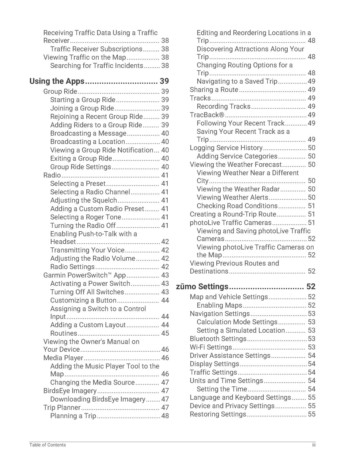 GARMIN Zumo XT Owners Manual 2021 - STEEL WIRE BOUND - PROTECTIVE COVERS