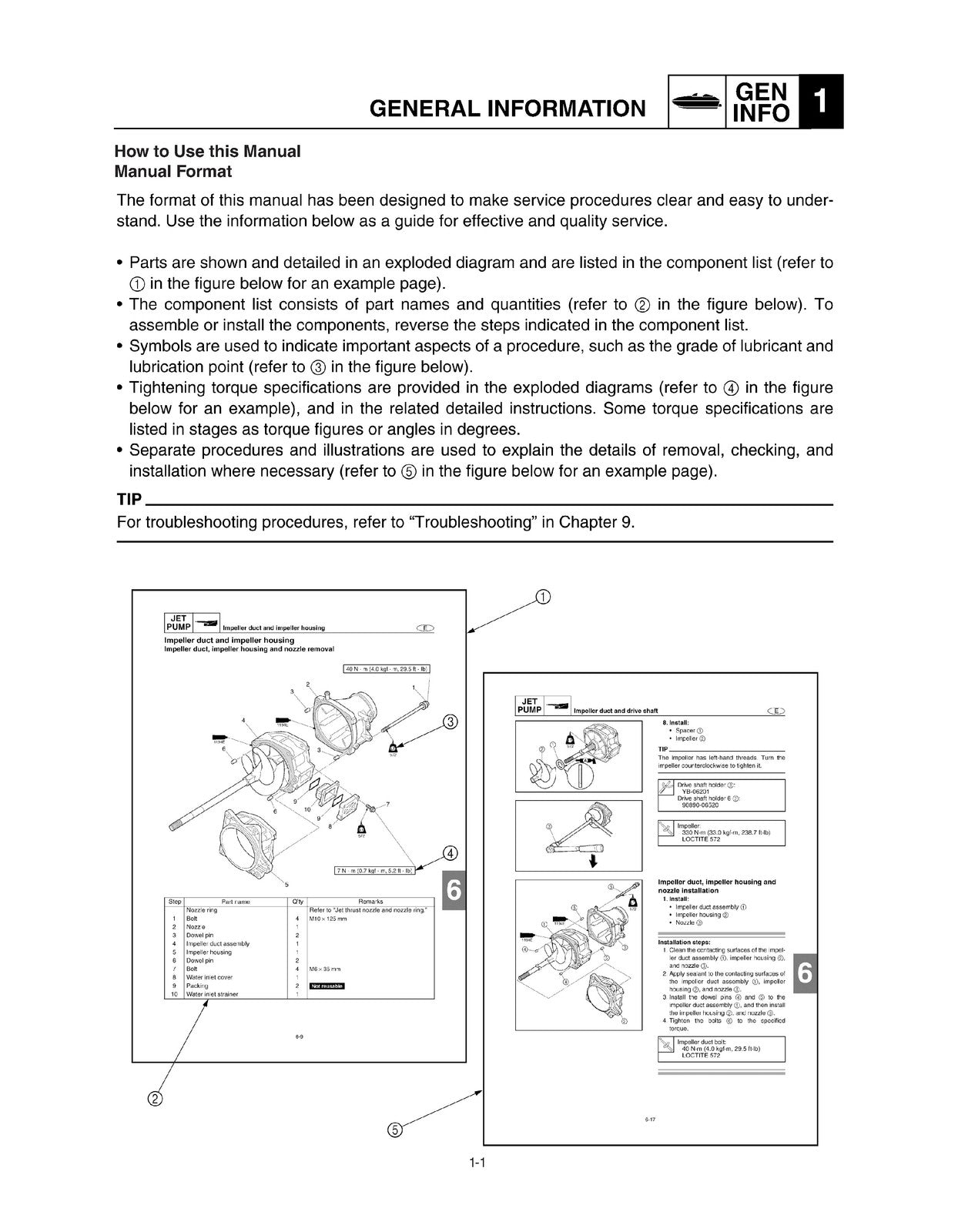 YAMAHA AR240 SX240 242 Limited Boat Service Manual 2010 - WIRE BOUND - COVERS