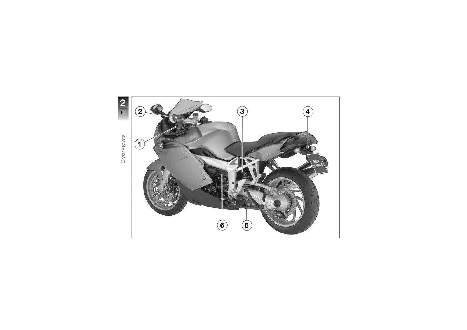 BMW K1200S Motorcycle Riders Manual 2 - STEEL WIRE BOUND - PROTECTIVE COVERS