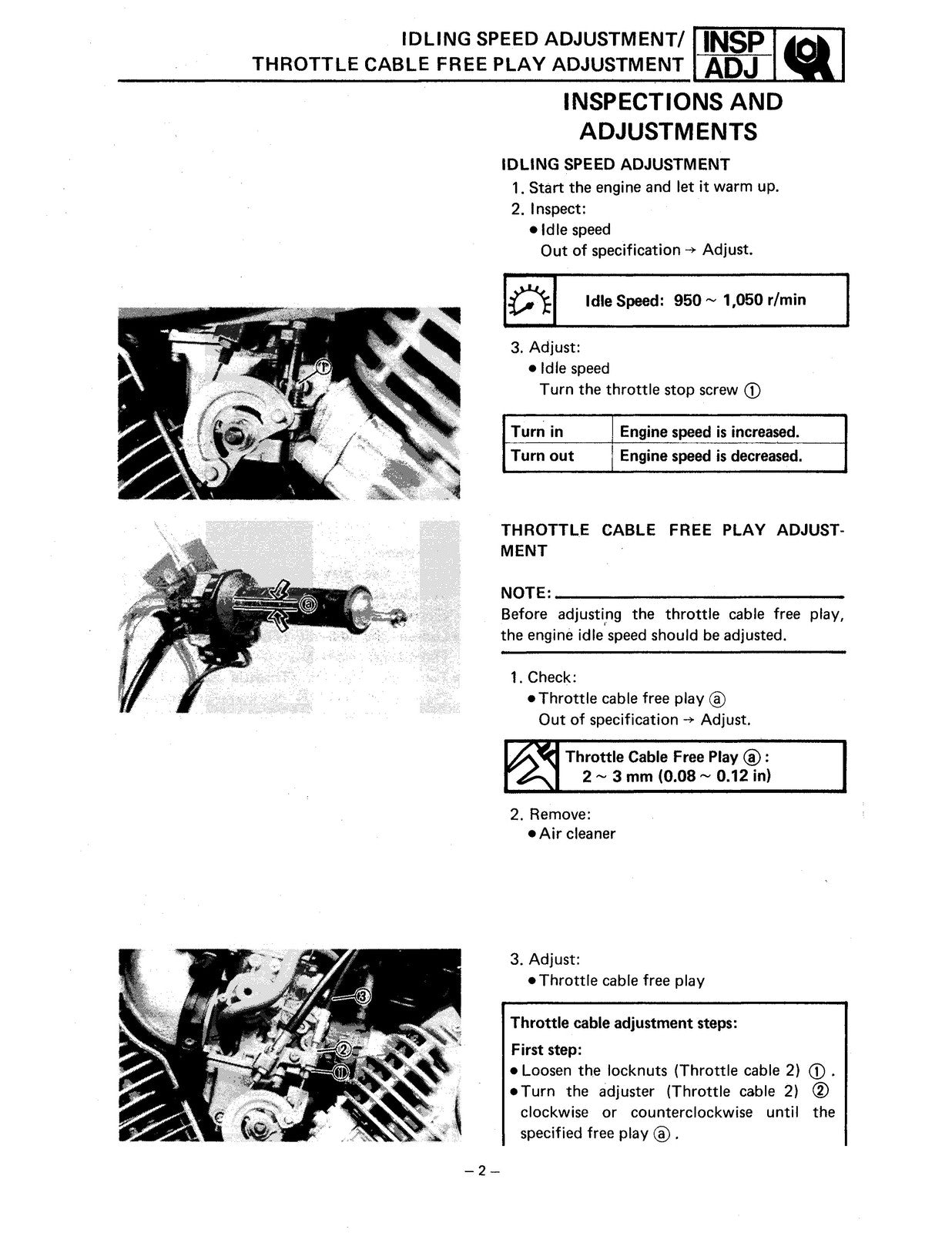 YAMAHA XV700 XV750 XV1000 XV1100 Motorcycle Service Manual 1985-1999 - BOUND