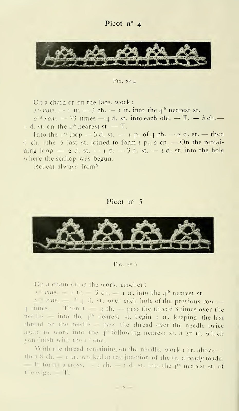 CARTIER-BRESSON Baby Irish Crochet Lace 2nd Album Instruction Manual - BOUND