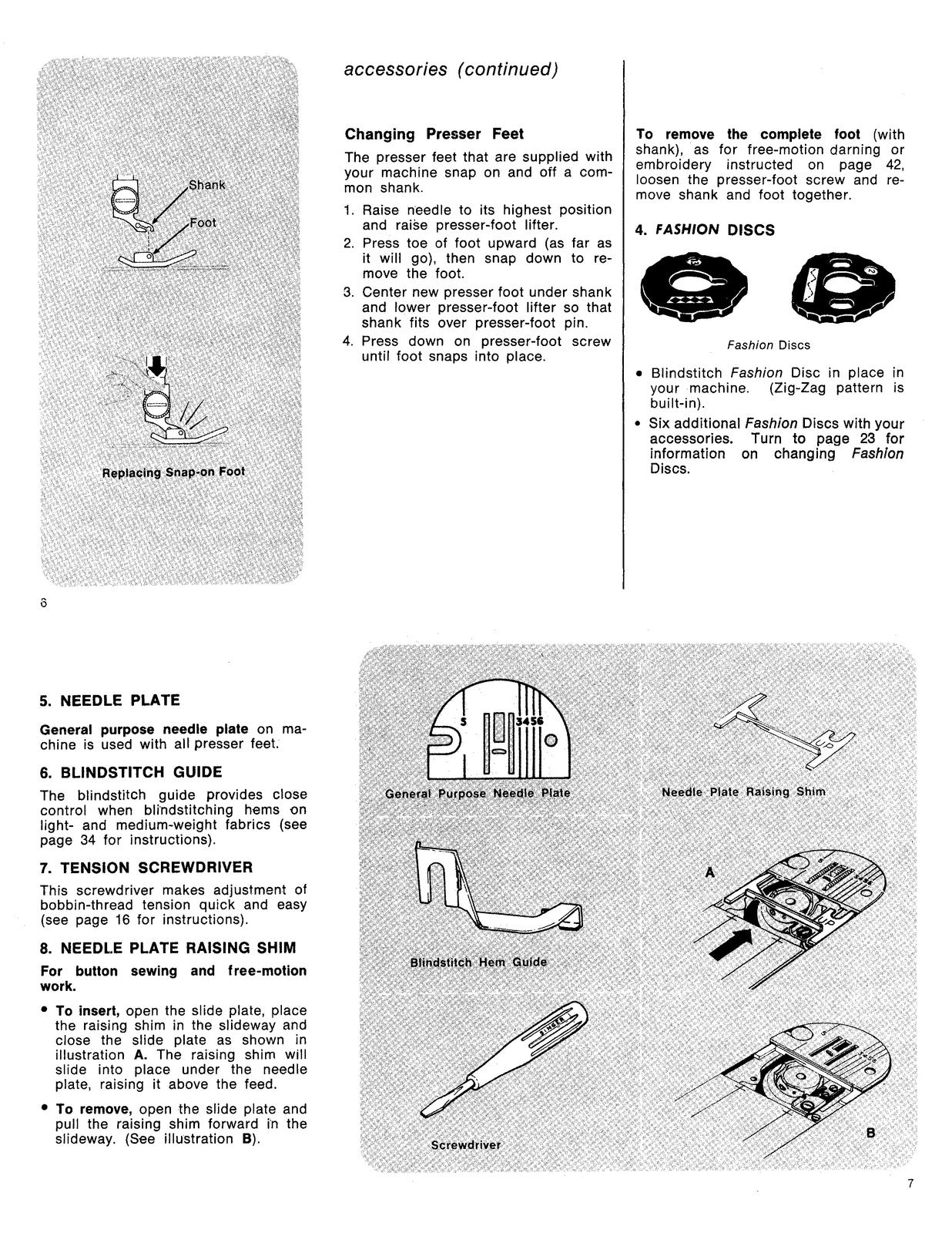 SINGER 360 Fashion Mate User Manual - STEEL WIRE BOUND - PROTECTIVE COVERS