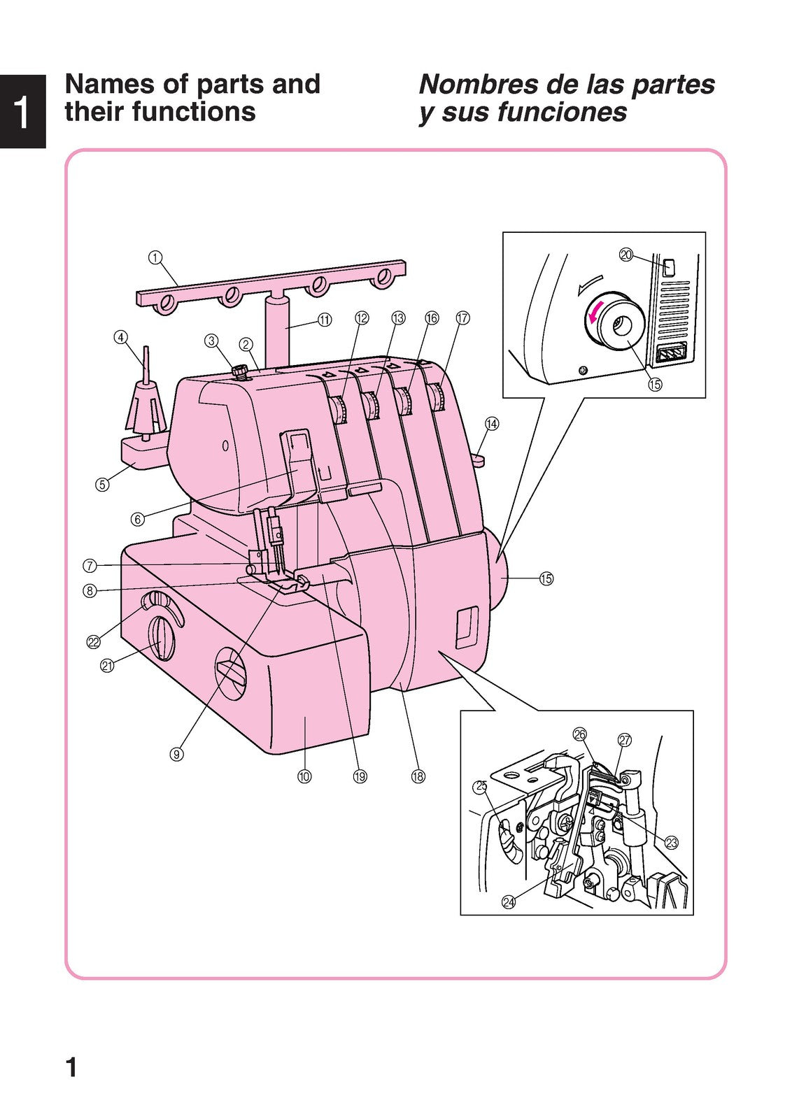 SINGER 940D 925D 925 915D 915 Compact Overlock Machine Instruction Manual