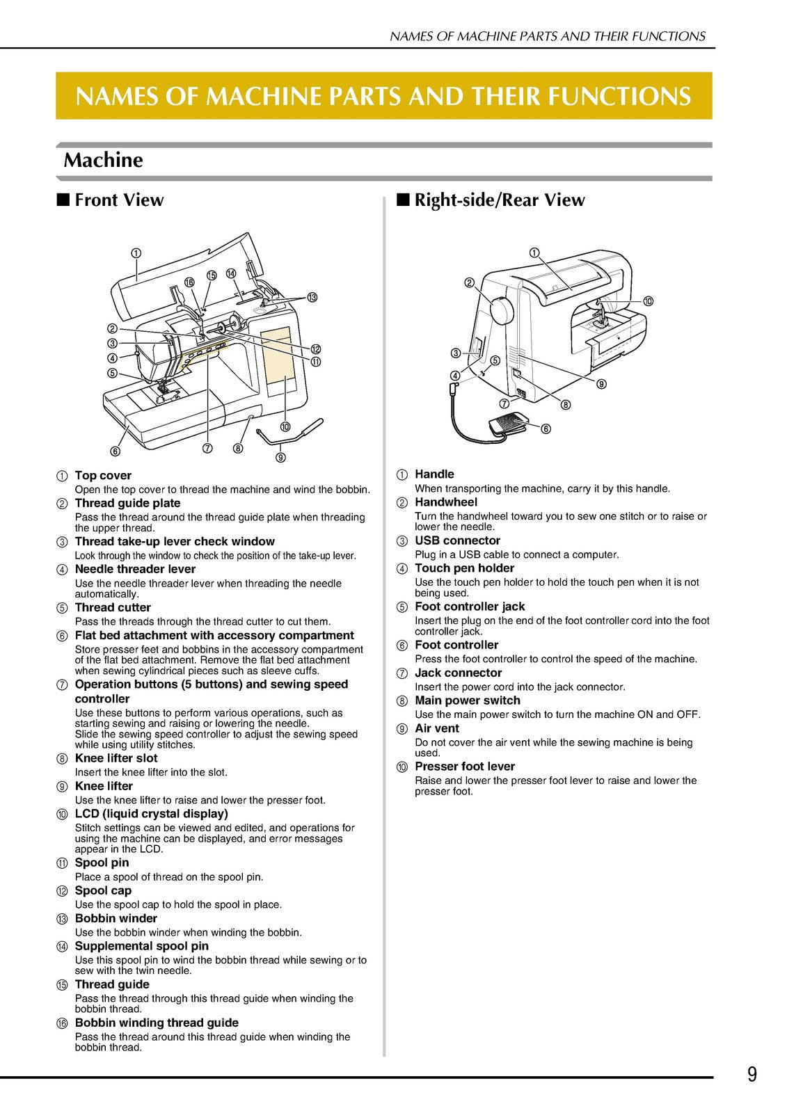 BABY LOCK Espire BLSR Sewing Machine Instruction Manual - WIRE BOUND - COVERS