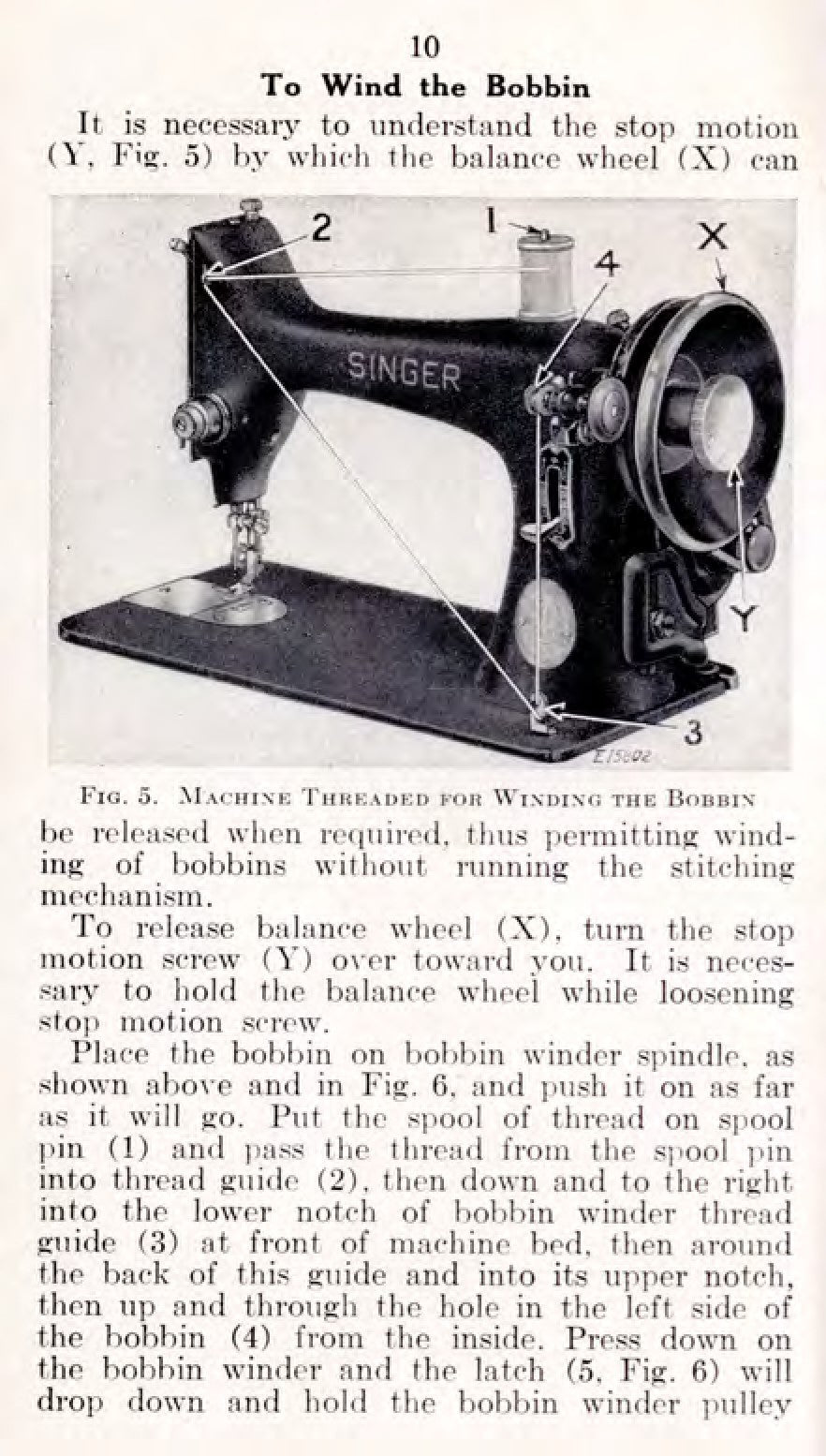 SINGER 99-23 99-24 Electric Sewing Machine Instruction Manual - WIRE BOUND