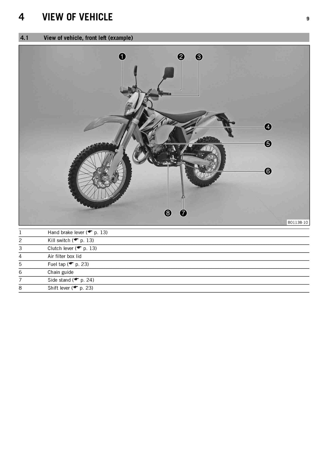 KTM 125 200 250 300 EXC XC-W Owners Manual 2013 - WIRE BOUND - TOUGH COVERS