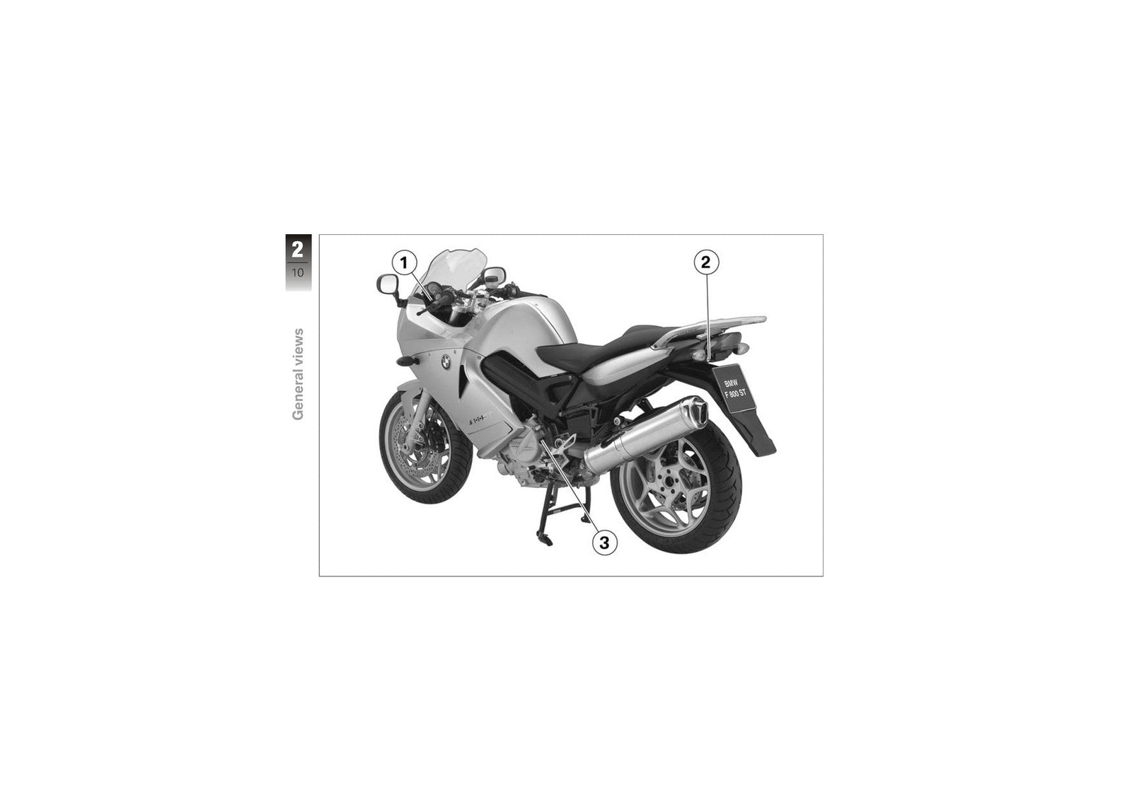 BMW F 800 ST Motorcycle Riders Manual 2006 - STEEL WIRE BOUND - TOUGH COVERS
