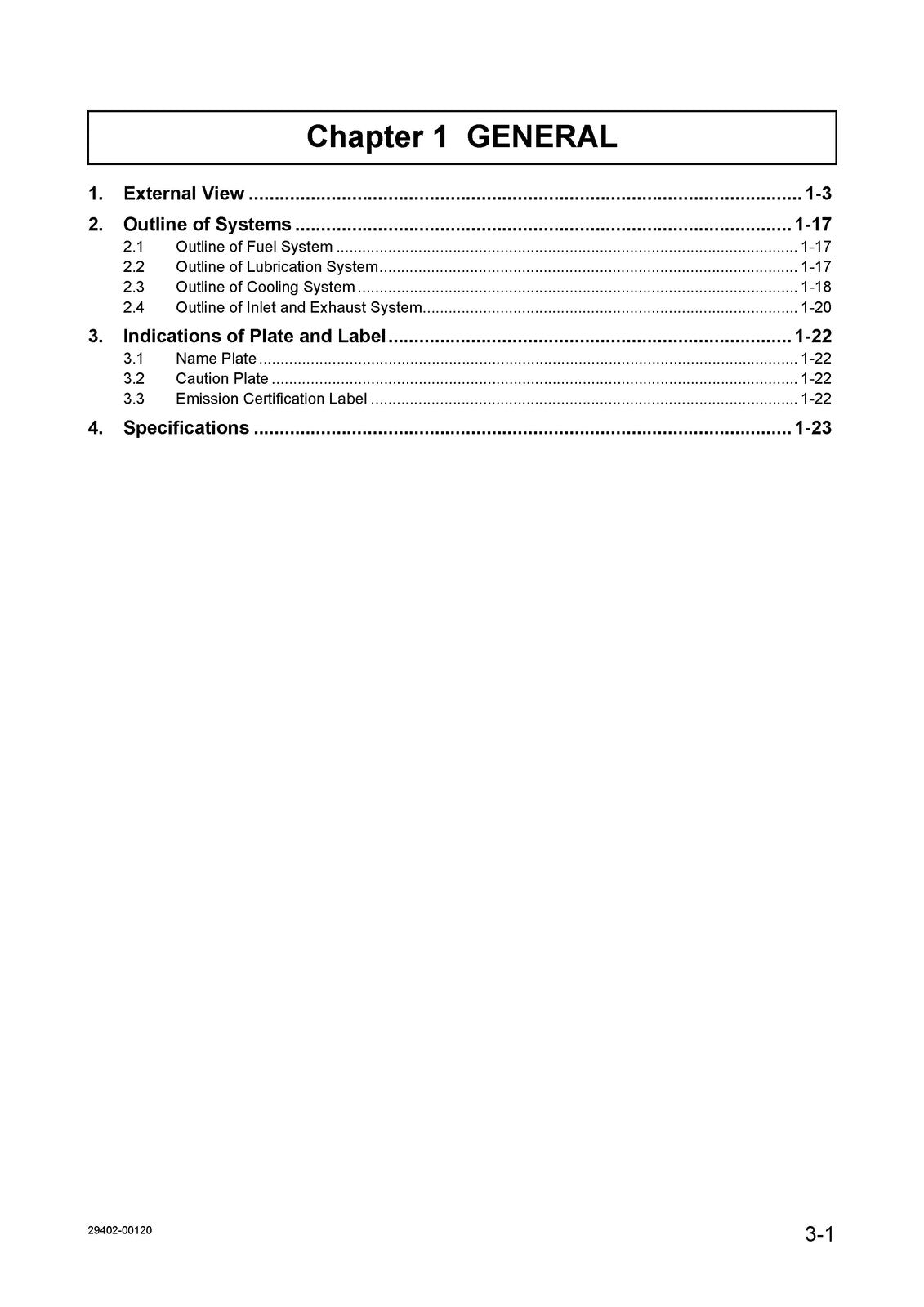 MITSUBISHI S6A3 DIESEL ENGINE SERVICE MANUAL 2017 - WIRE BOUND - TOUGH COVERS
