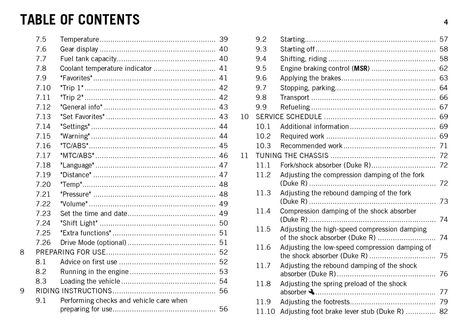 KTM 690 Duke 690 Duke R Owners Manual 2016 - STEEL WIRE BOUND - TOUGH COVERS