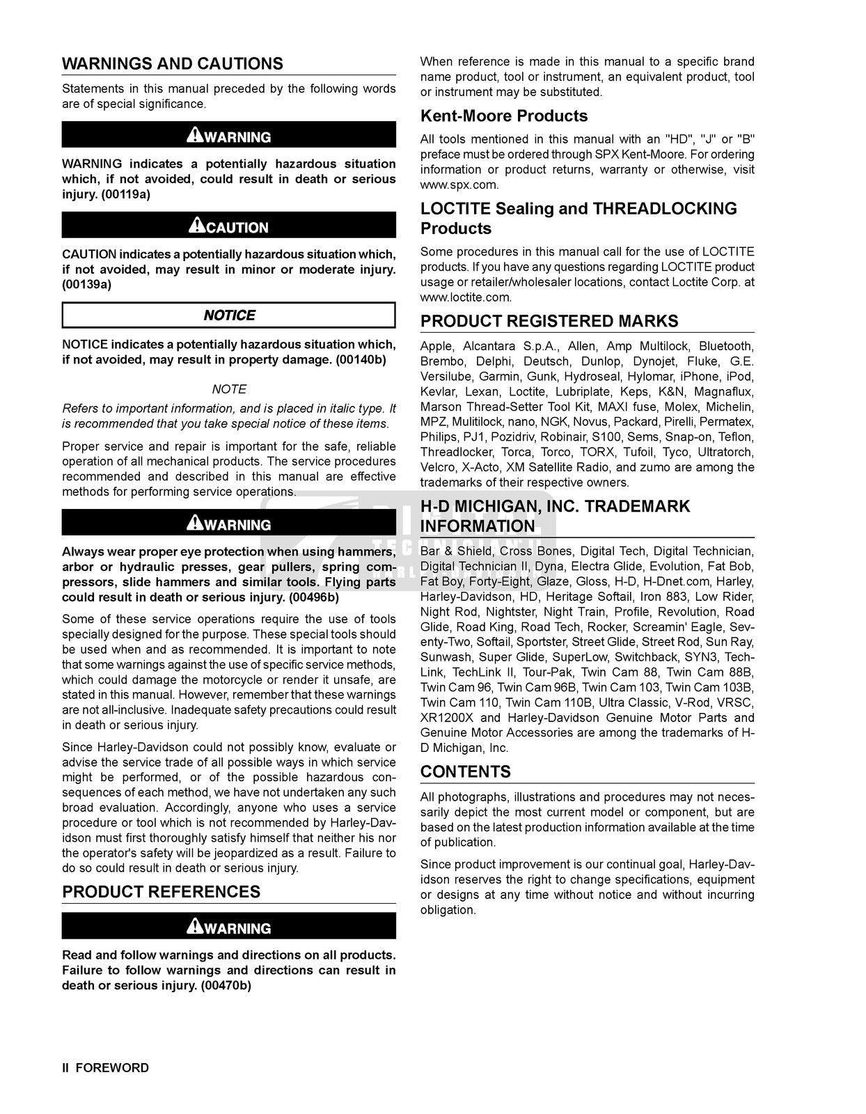 HARLEY-DAVIDSON VRSC V-Rod Models Service Manual 2013 - WIRE BOUND - COVERS