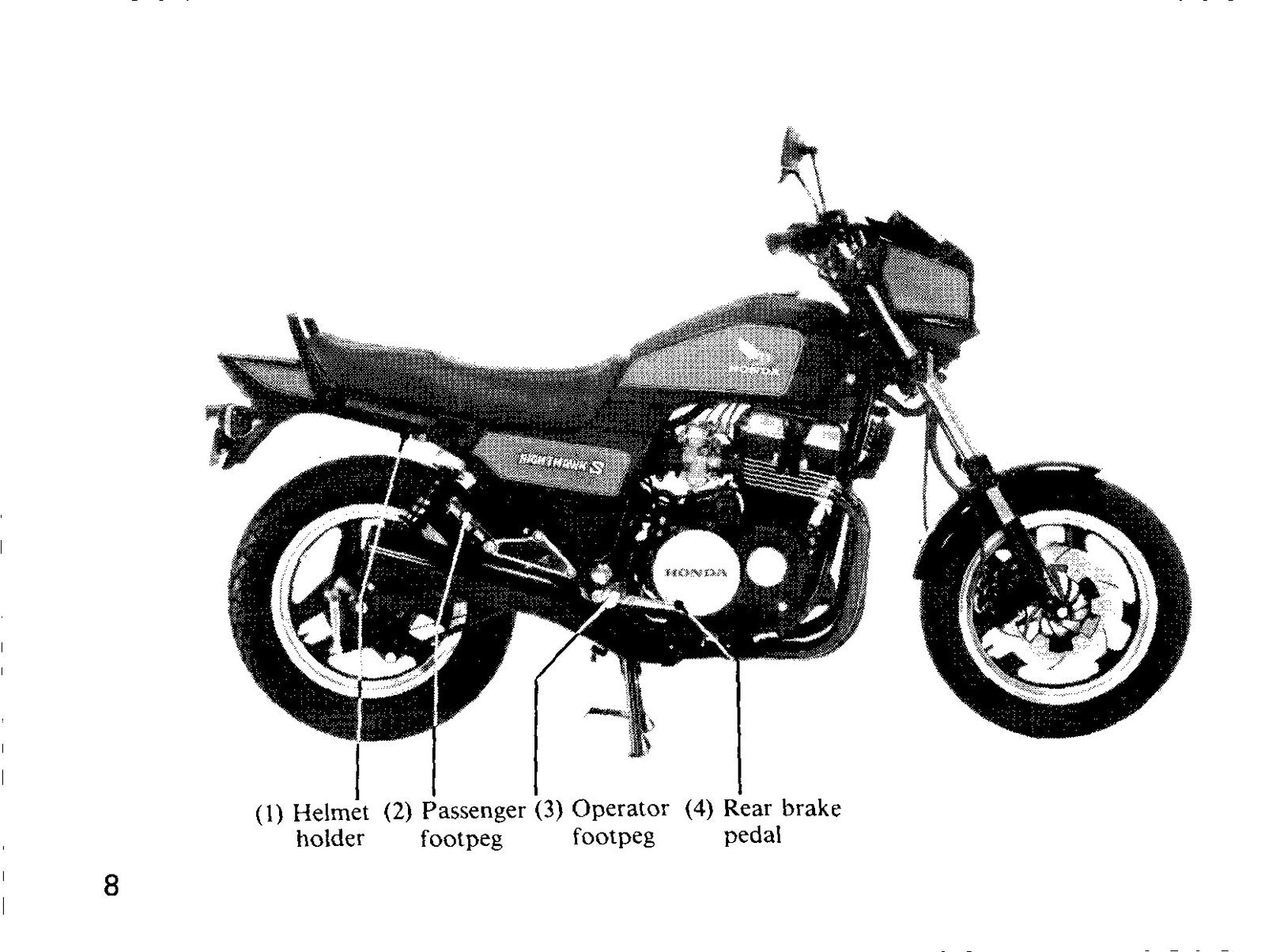 HONDA CB750SC Nighthawk S Owners Manual 1984 - STEEL WIRE BOUND - TOUGH COVERS