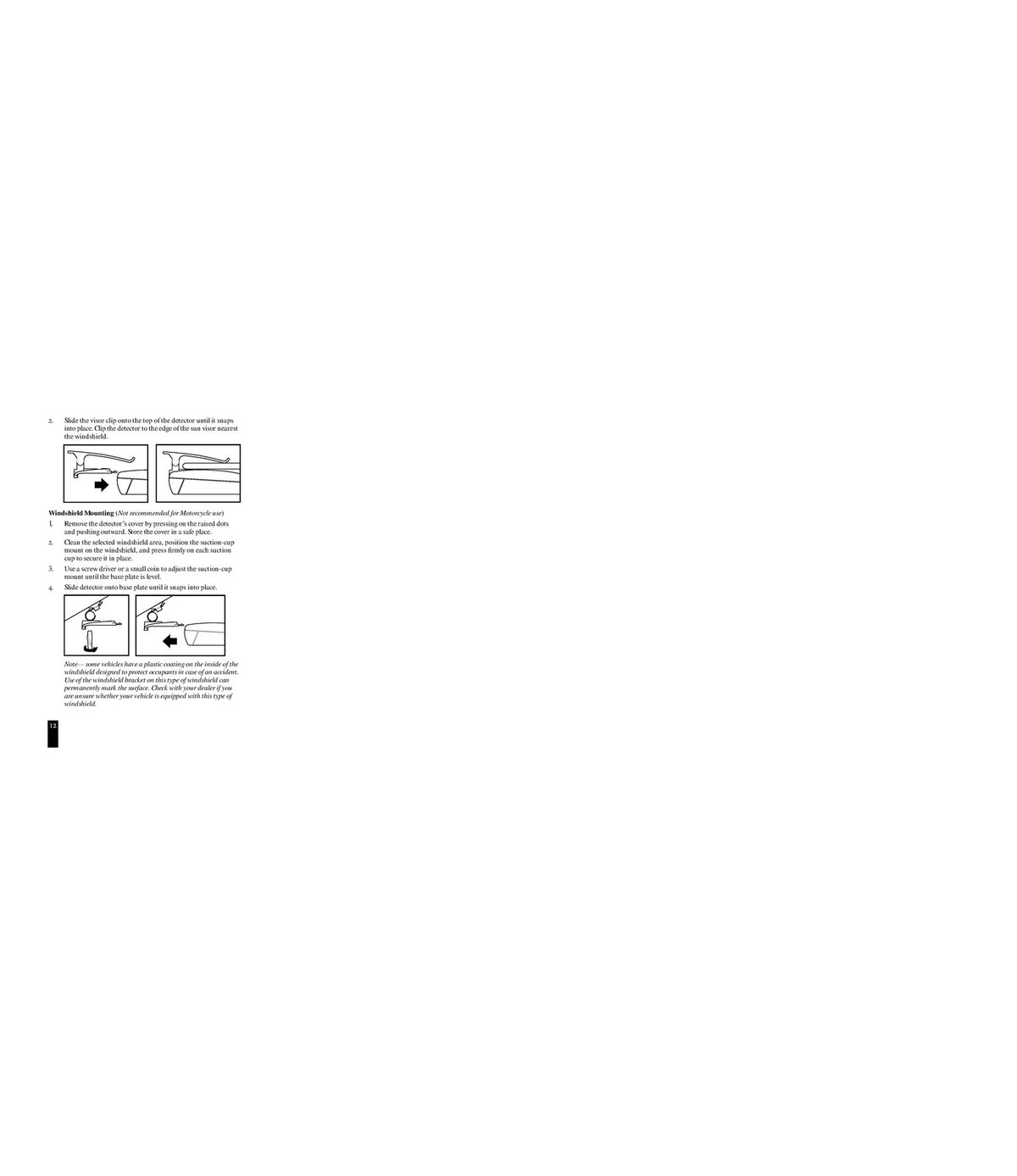 BELTRONICS E946 Radar Detector Owners Manual - STEEL WIRE BOUND - TOUGH COVERS