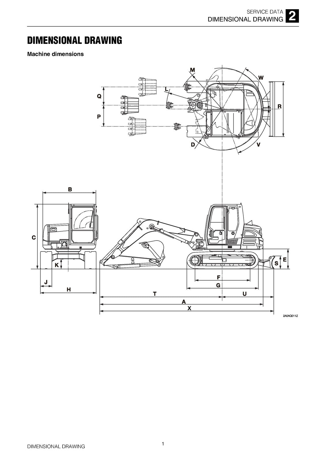 TAKEUCHI TB285 TB290 Excavator Service & Operators Manual BUNDLE - WIRE BOUND