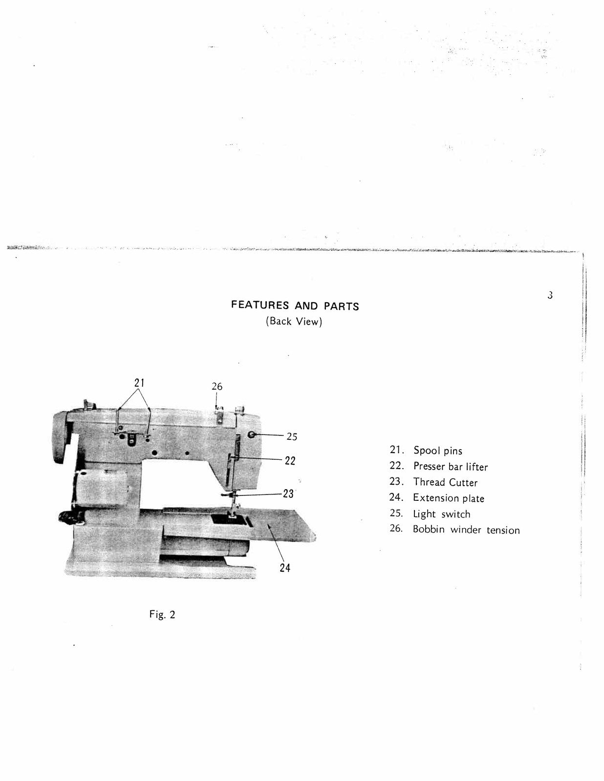 SINGER S-9000AAB Instruction Manual - STEEL WIRE BOUND - PROTECTIVE COVERS
