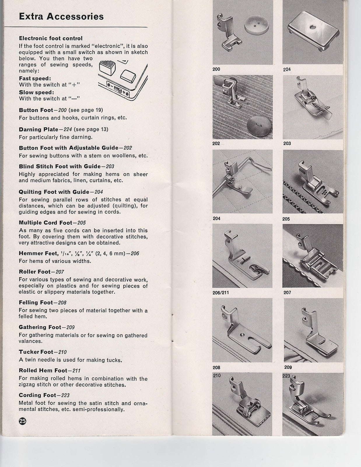 ELNA Cl 11 13 21 23 31 33 Plana Sewing Machine Instruction Manual - WIRE BOUND
