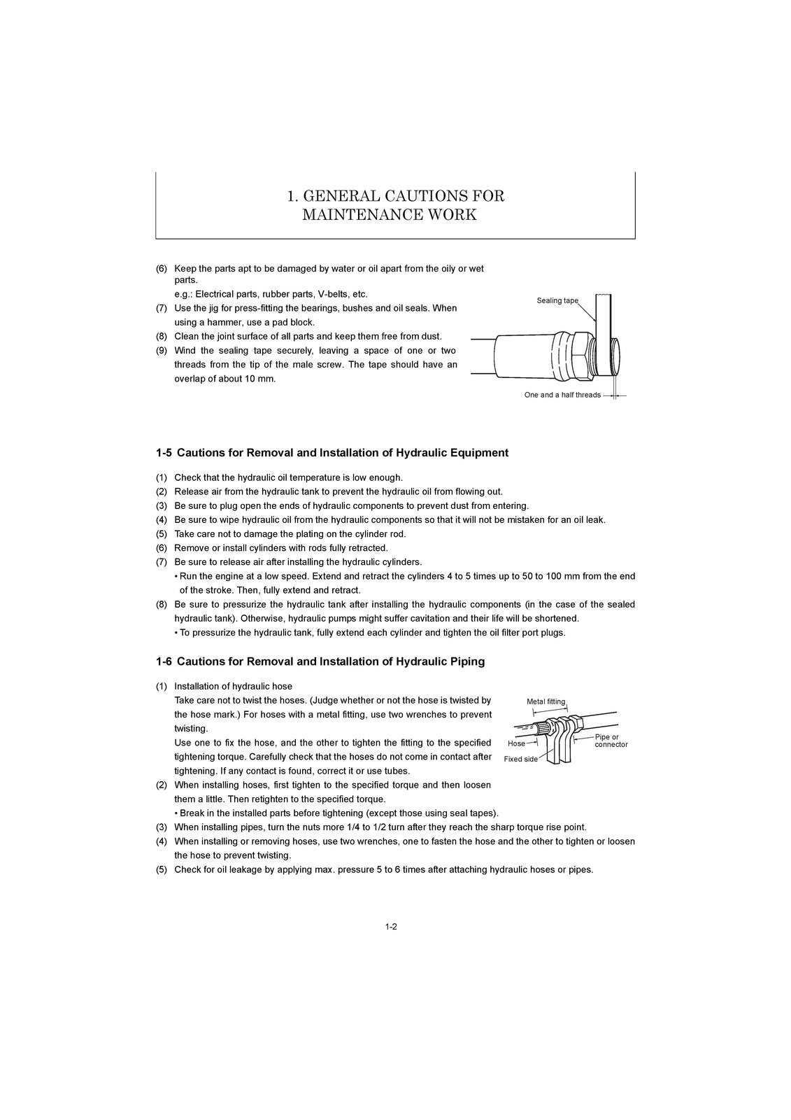 YANMAR SV15VT Excavator Service Manual - STEEL WIRE BOUND - PROTECTIVE COVERS