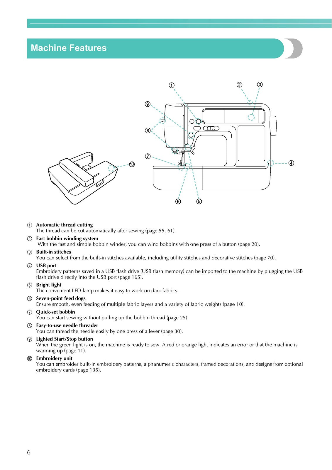 BABY LOCK Sofia 2 BL137A2 Sewing Machine Instruction Manual - WIRE BOUND