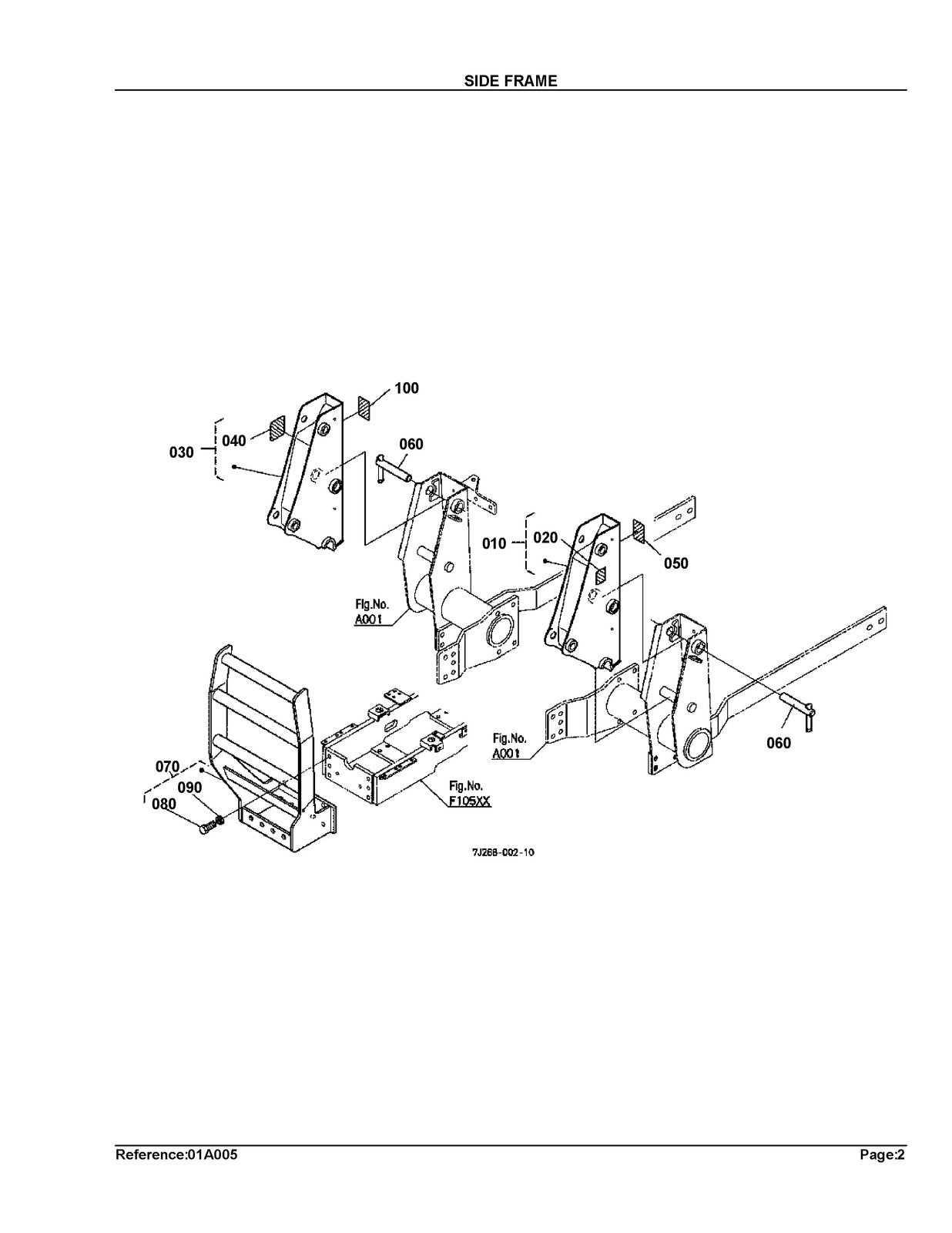 KUBOTA LA853 Front Loader Illustrated Parts List Manual - WIRE BOUND - COVERS