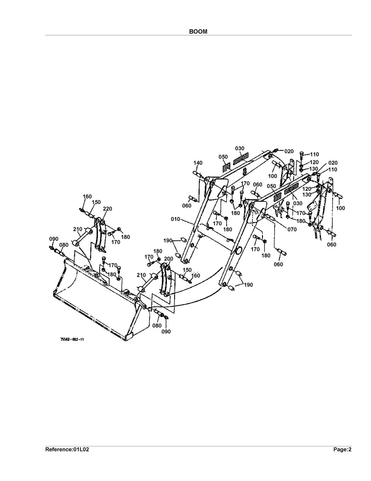 KUBOTA TL720 Loader Illustrated Parts List Manual - WIRE BOUND - TOUGH COVERS