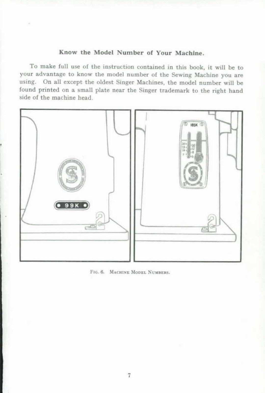 SINGER Family Sewing Machines Instruction Manual - WIRE BOUND - TOUGH COVERS