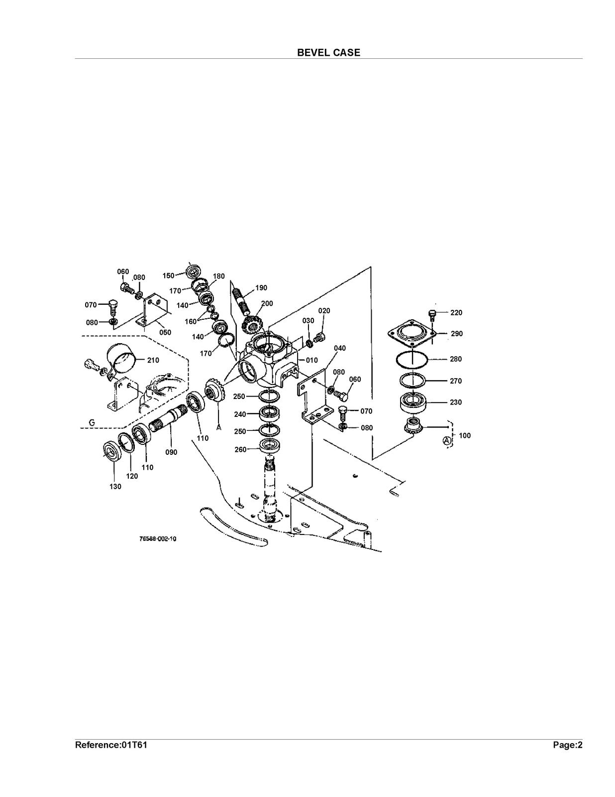KUBOTA RC44LT Parts Manual - STEEL WIRE BOUND - PROTECTIVE COVERS