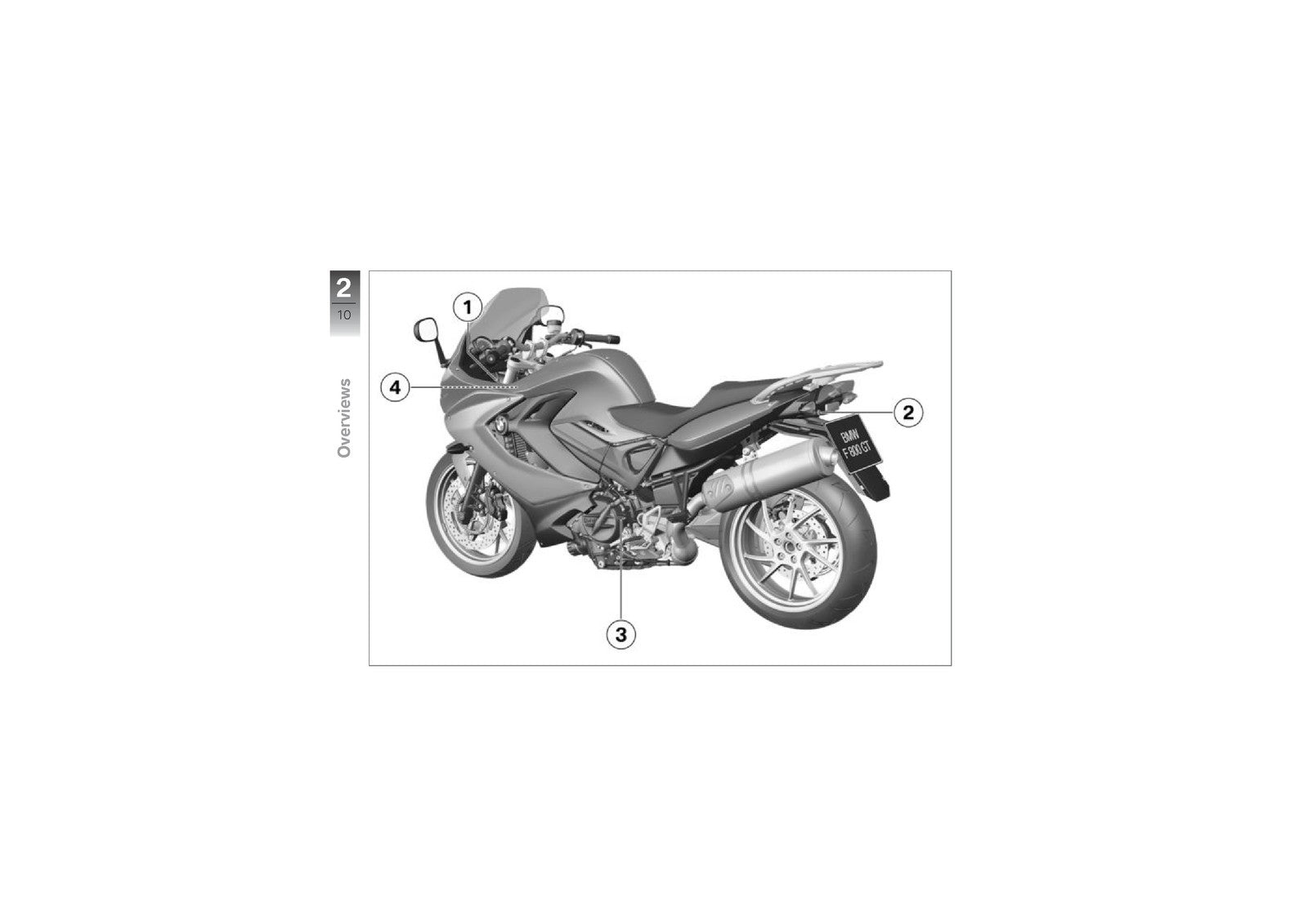 BMW F 800 GT Motorcycle Riders Manual 2013 - STEEL WIRE BOUND - TOUGH COVERS