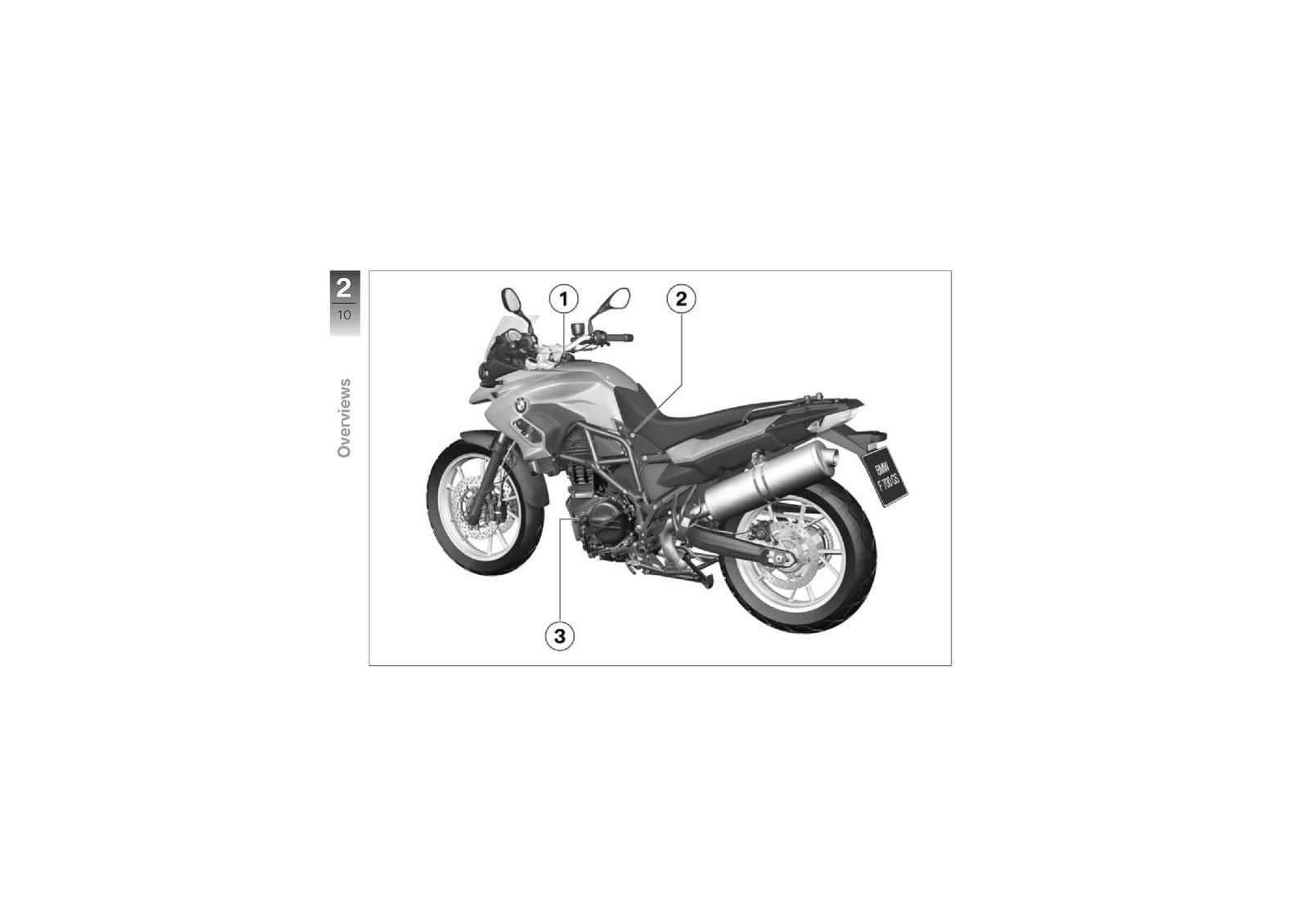 BMW F 700 GS Motorcycle Riders Manual 2012 - STEEL WIRE BOUND - TOUGH COVERS