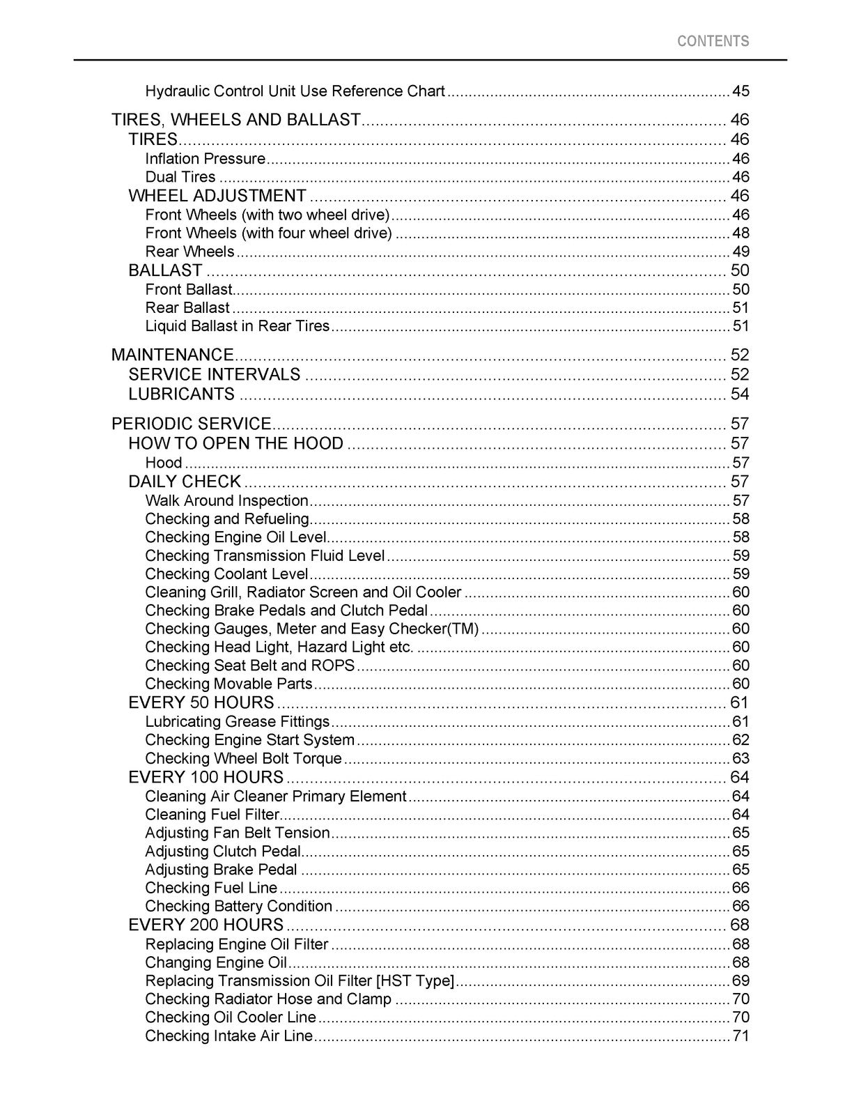 KUBOTA MX4700 MX5100 Tractor Operators Manual - STEEL WIRE BOUND - TOUGH COVERS