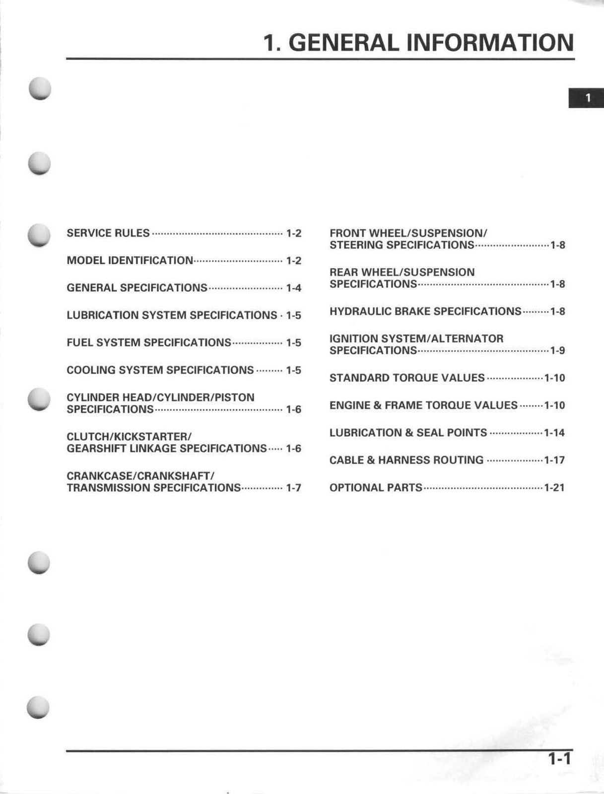 HONDA CR250R Motorcycle Service Manual 2005-2007 - WIRE BOUND - TOUGH COVERS