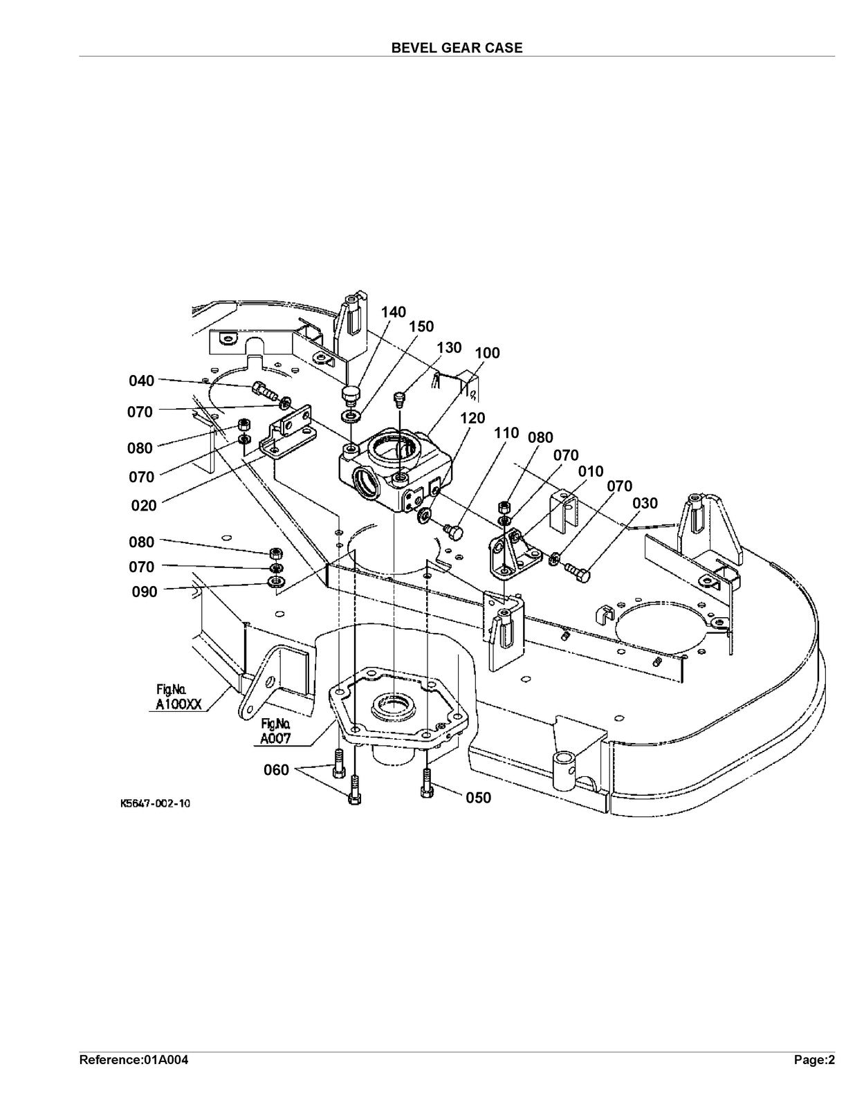 KUBOTA RCK60P-28Z Pro Parts Manual - STEEL WIRE BOUND - PROTECTIVE COVERS
