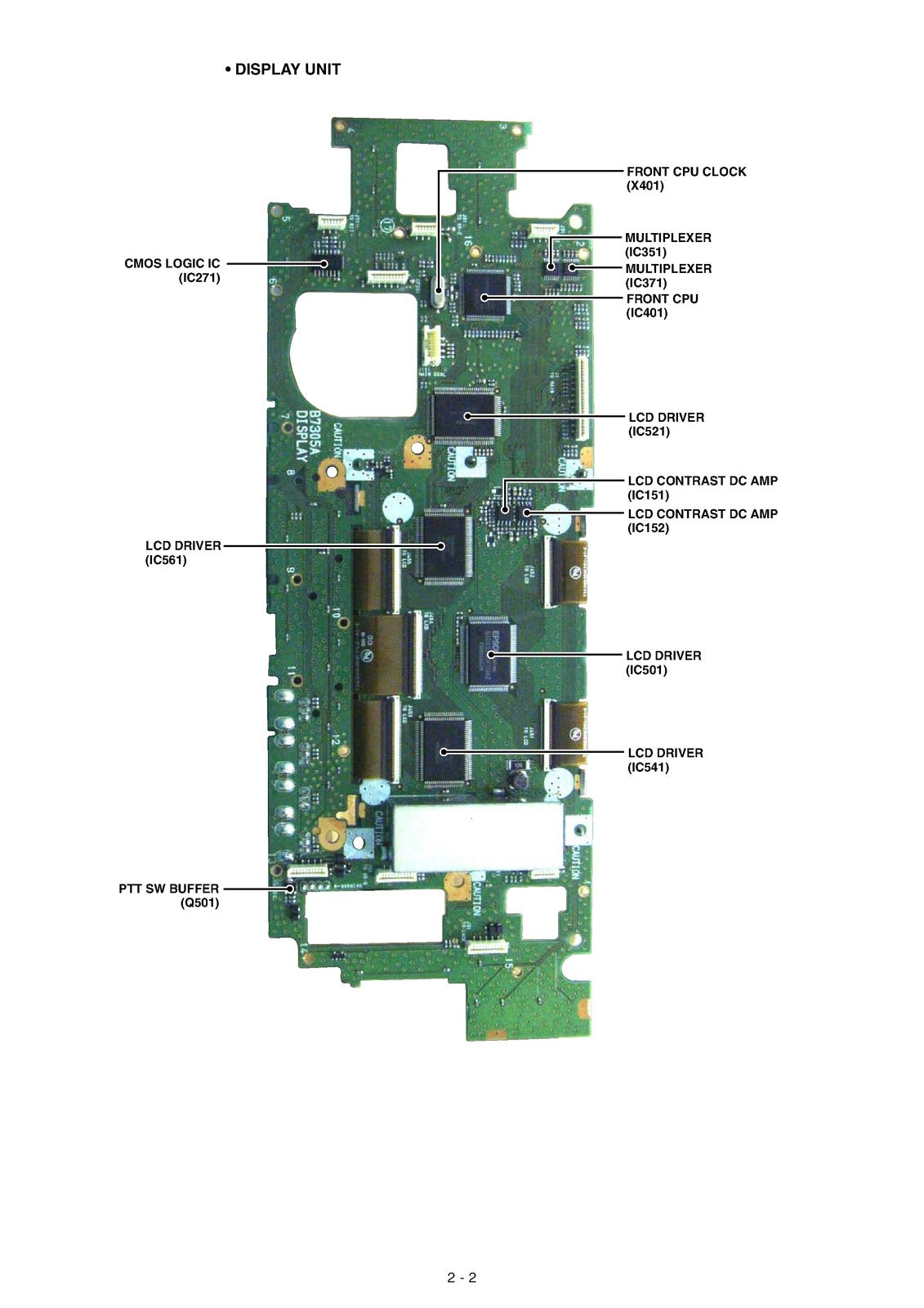 ICOM IC-7410 HF Transceiver Service Manual - BOUND - COVERS - XL FOLDOUT PAGES