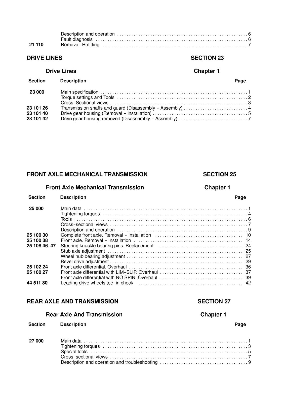 CASE IH JX60 JX70 JX80 JX90 JX95 Tractor Service Manual, BOUND, COVERS, FOLDOUTS