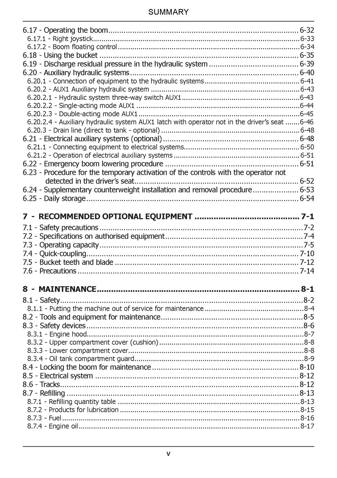 CASE TL100 Mini Track Loader Operators Manual 2023 - WIRE BOUND - TOUGH COVERS