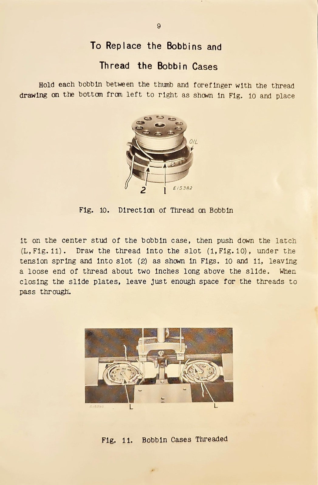 SINGER 145w103 145w203 145w303 Instructions Manual 1942 - WIRE BOUND - COVERS