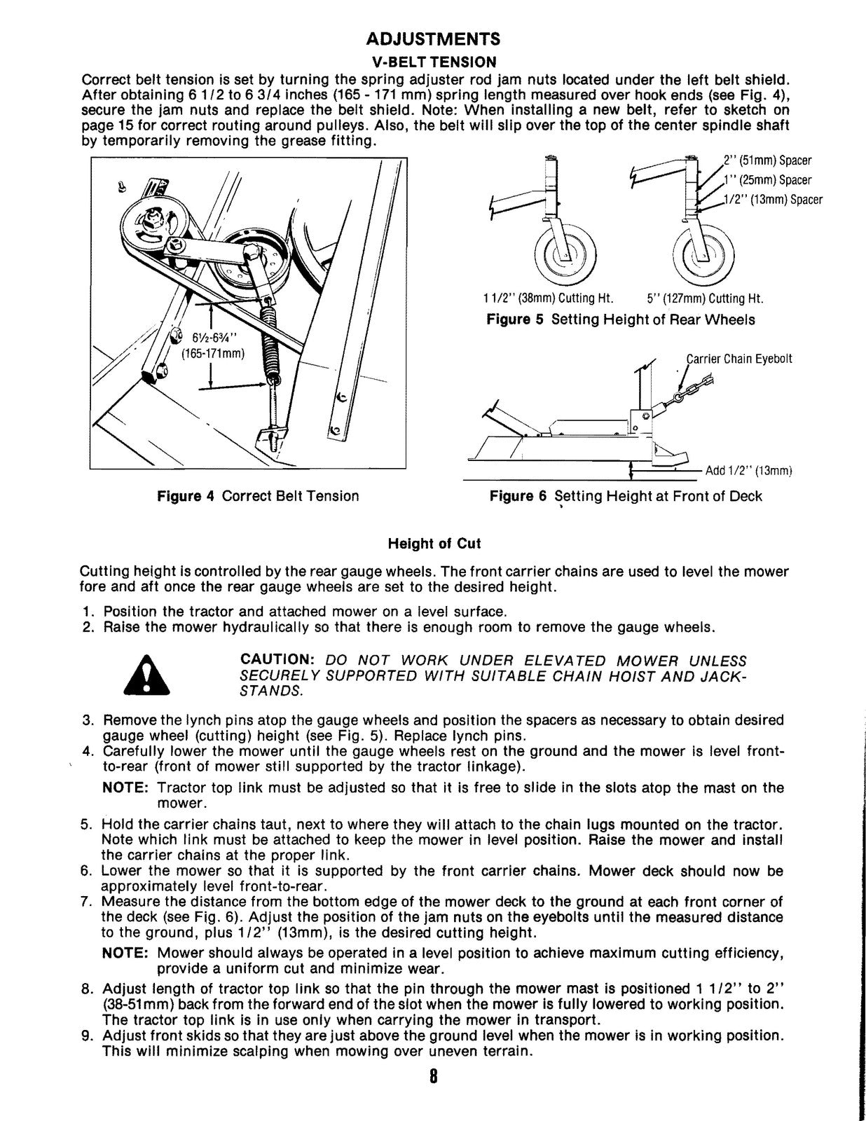 KUBOTA  More Rear-Mount Mower Parts And Manual For B6100 B7100 Tractors - BOUND