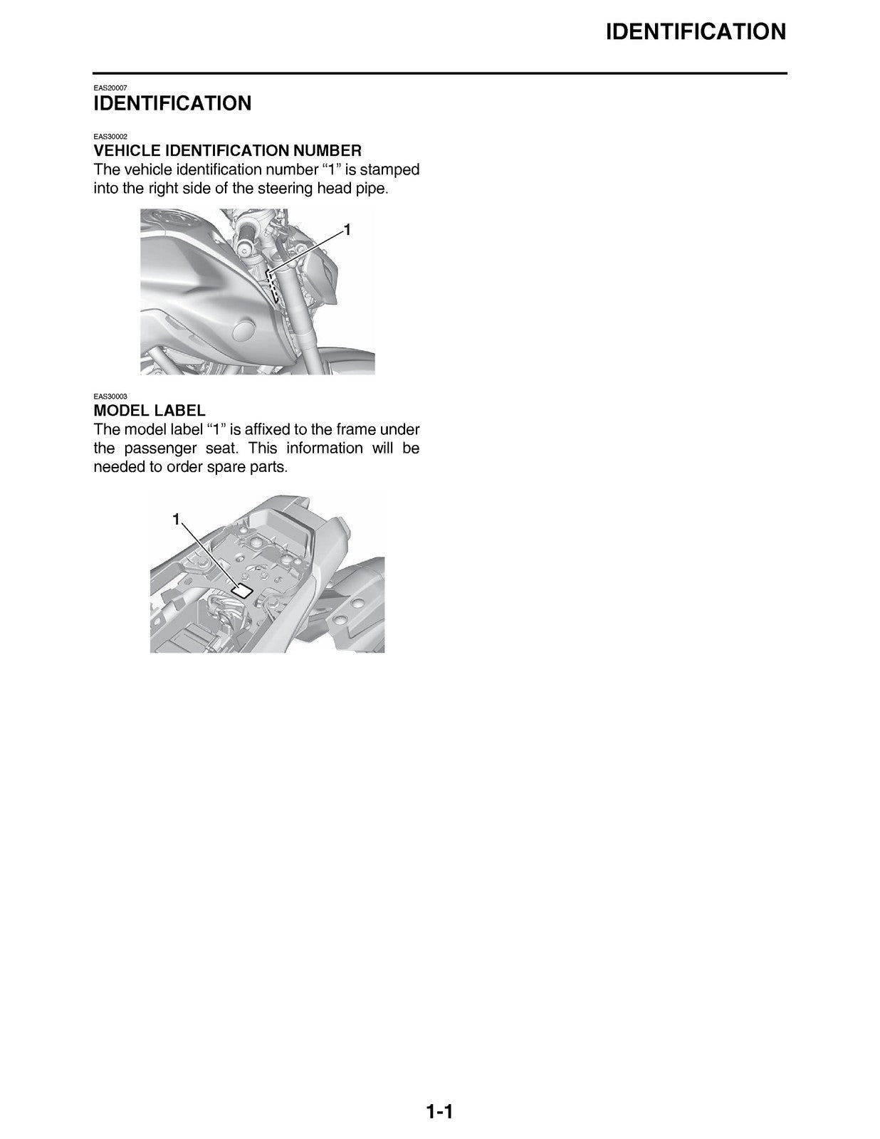 YAMAHA MT-07 Motorcycle Service Manual 2021-2022 - BOUND - COVERS - XL FOLDOUTS