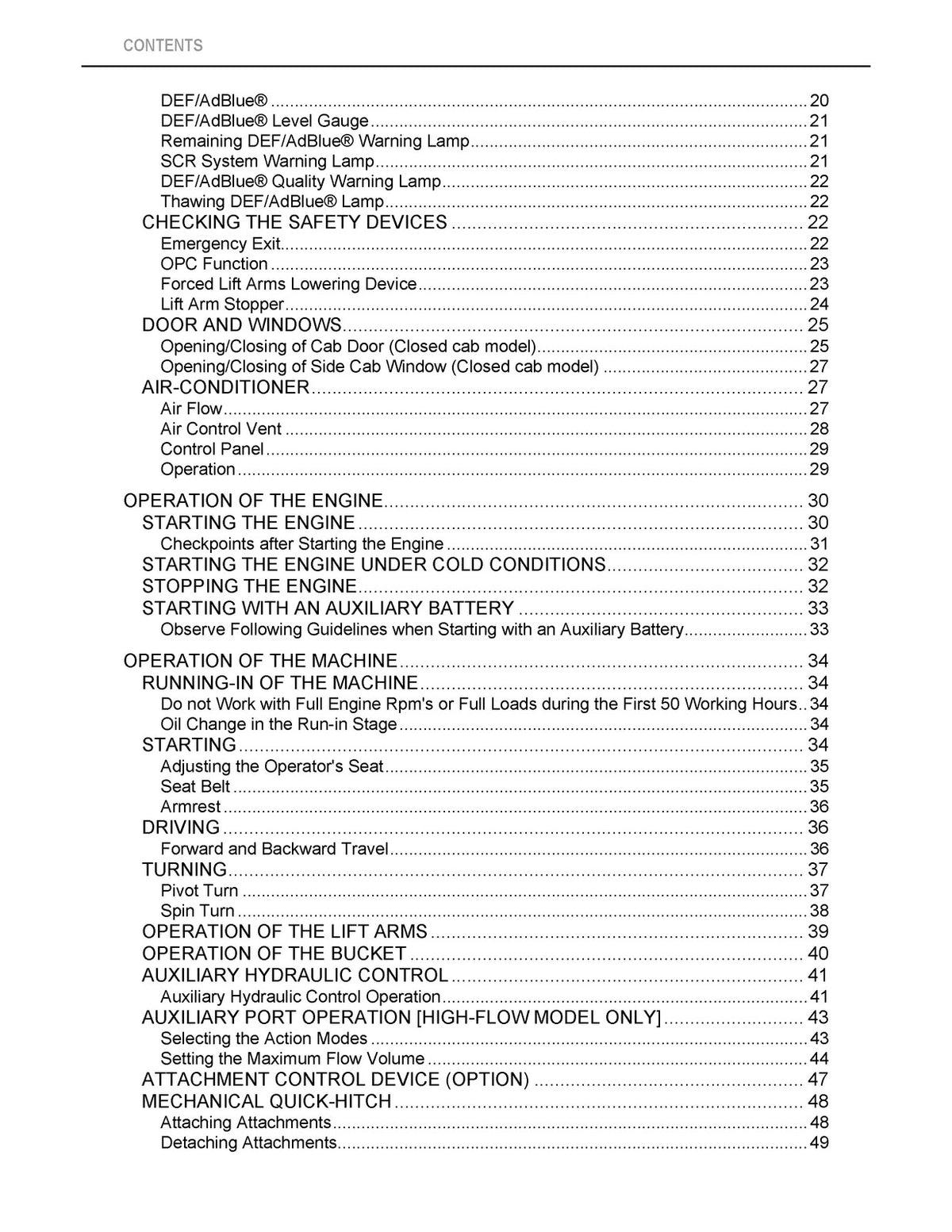 KUBOTA SVL95-2S SVL97-2 Track Loader Operators Manual BUNDLE - WIRE BOUND