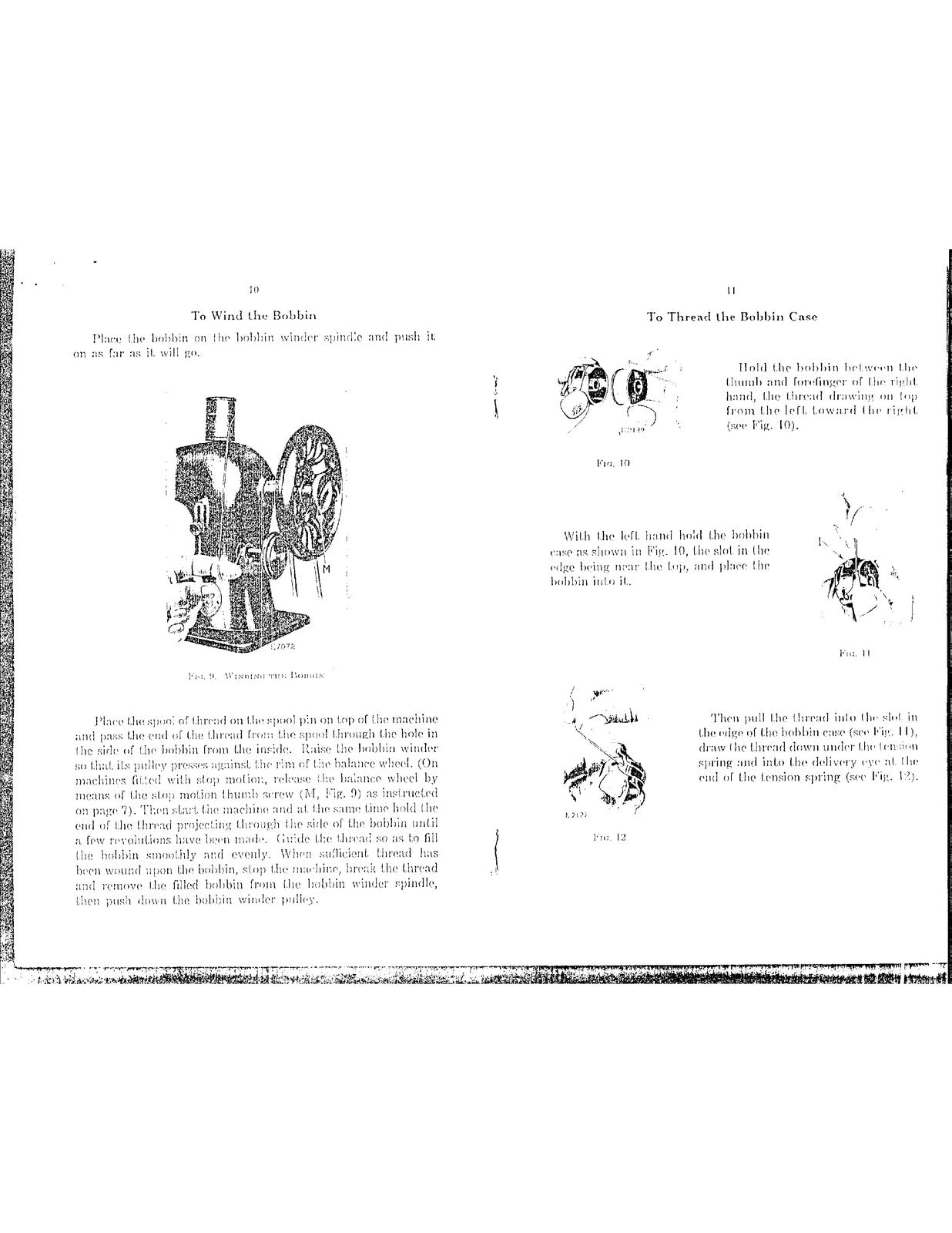 SINGER Class 16 16-81 16-133 16-141 16-188 Instructions Manual 1927 - WIRE BOUND