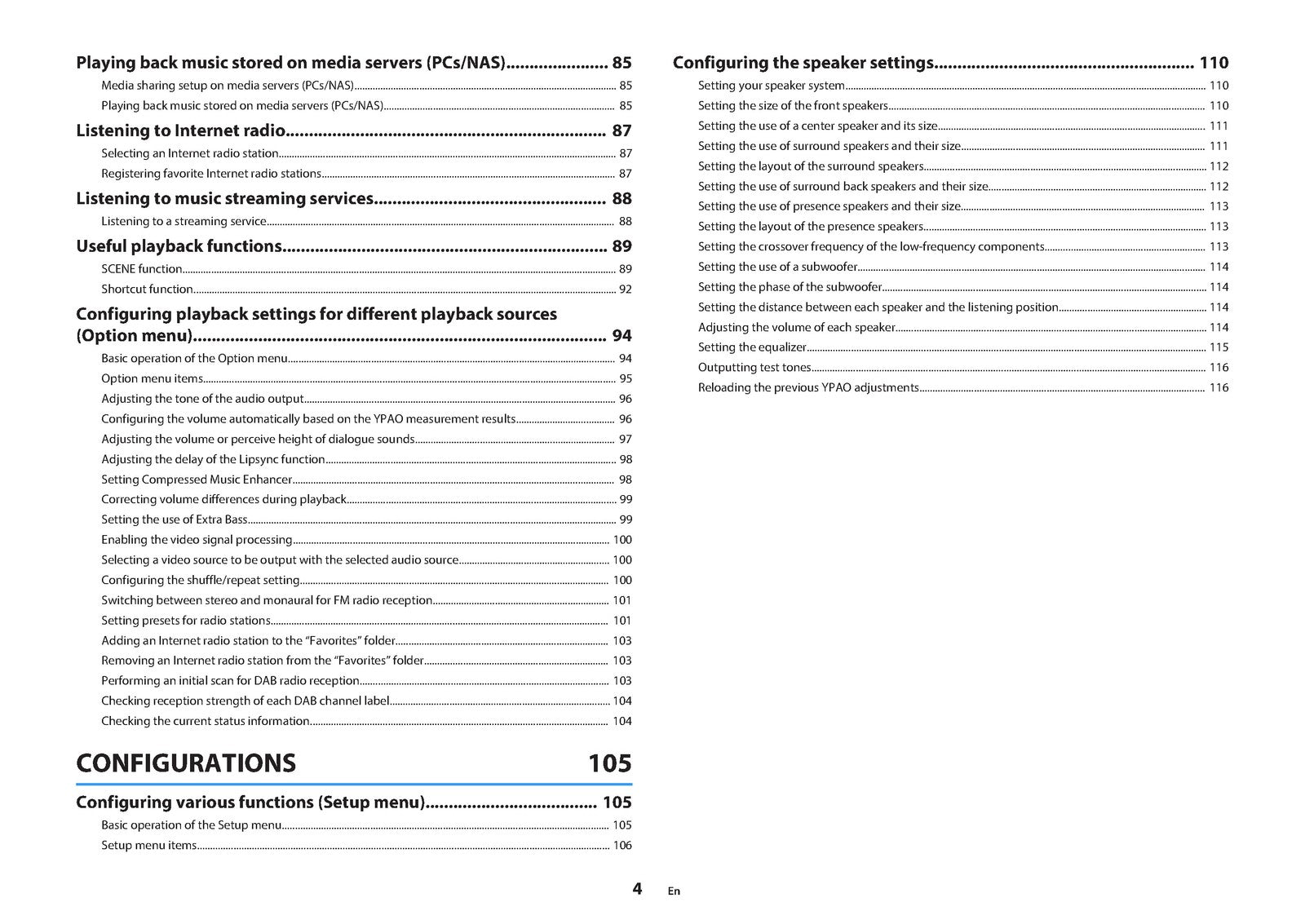 YAMAHA AVENTAGE RX-A880 AV Receiver Owners Manual - WIRE BOUND - TOUGH COVERS