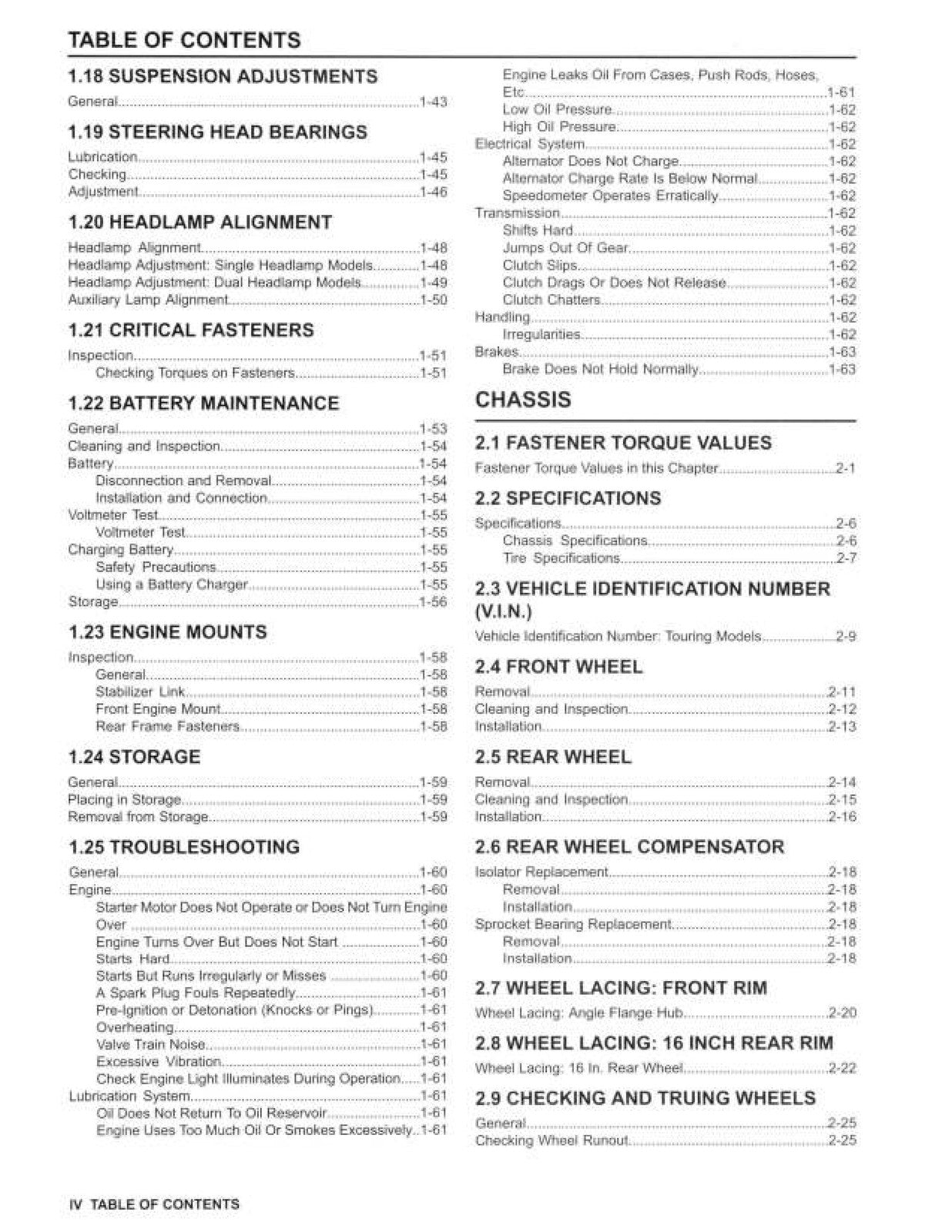 HARLEY-DAVIDSON Electra Glide Ultra Limited 2012 Touring Service Manual