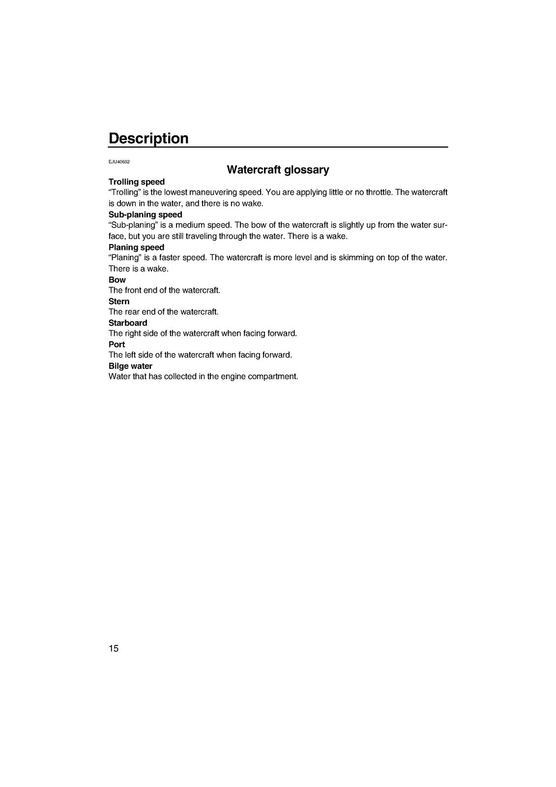 YAMAHA 2010 WaveRunner SuperJet Owners Operators Manual - WIRE BOUND - COVERS