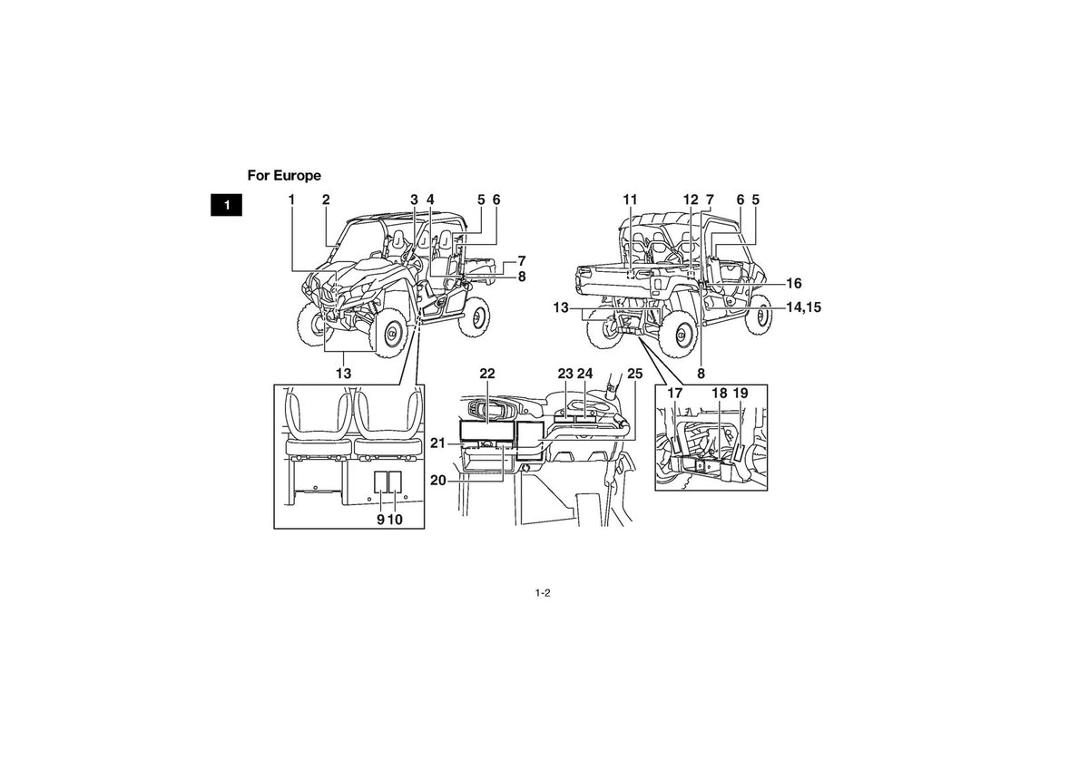 YAMAHA Viking 700 YXM70VPXK YXM70VPAK YXM70VPHK Owners Manual 2019 - WIRE BOUND