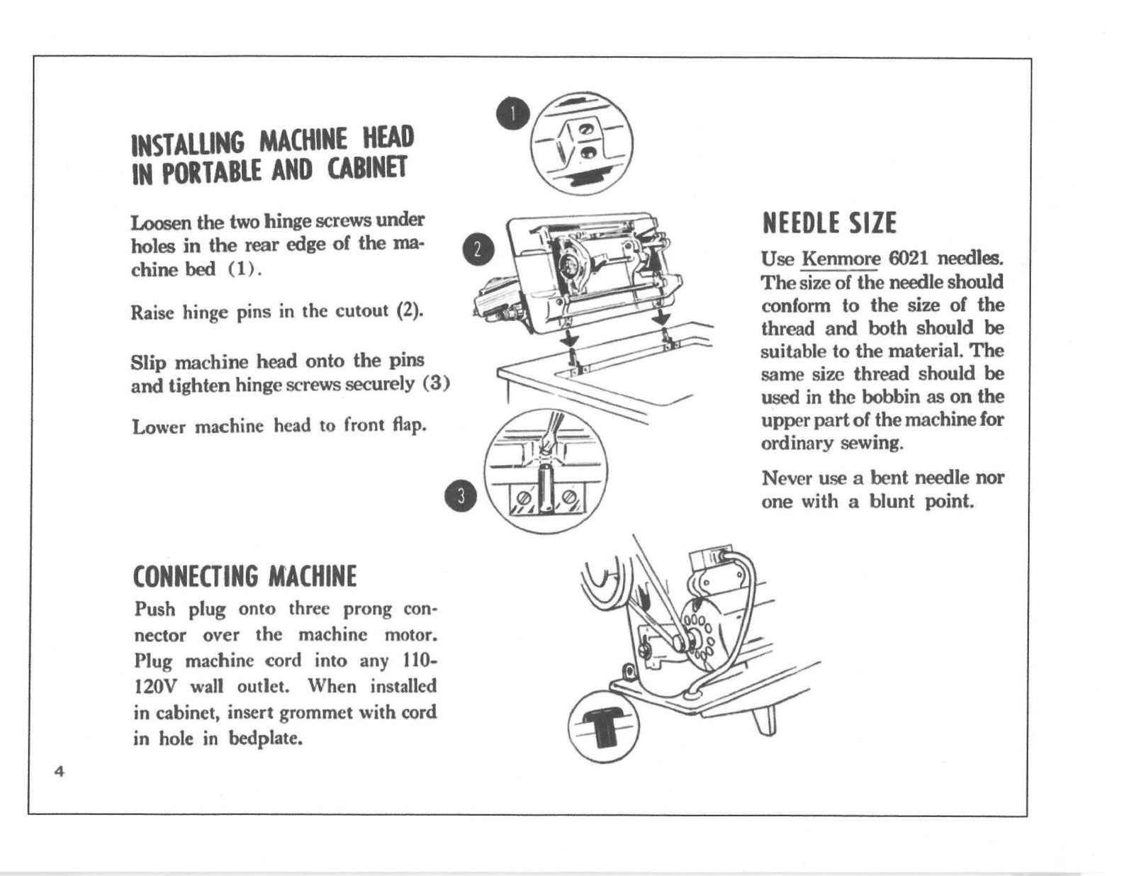 KENMORE 148273 Model 27 Sewing Machine Manual - STEEL WIRE BOUND - TOUGH COVERS