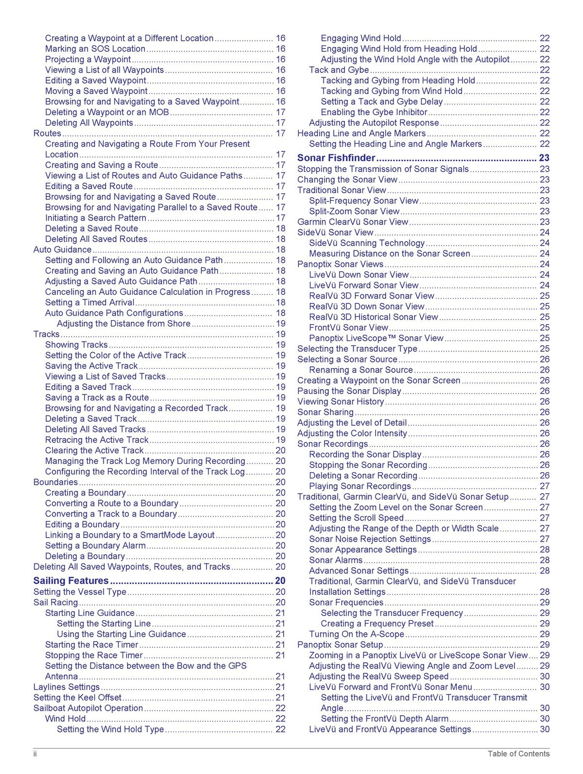 GARMIN GPSMAP 1222 1242 Touch Operators & Installation Manual BUNDLE